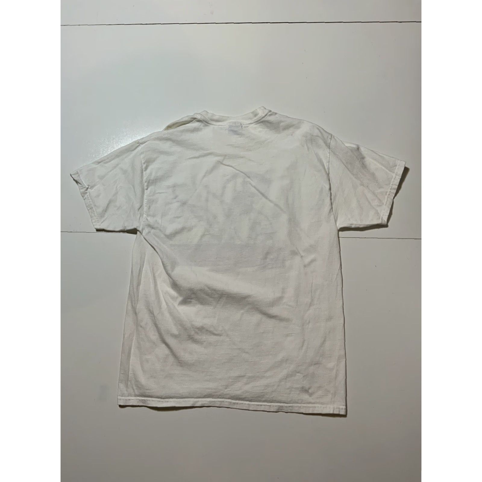 Hanes VINTAGE Hanes Beefy-T Warren On Wheels Unicycle Bicycle Dog Graphic T-Shirt Sz.L Men White Size US L / EU 52-54 / 3 - 3 Thumbnail