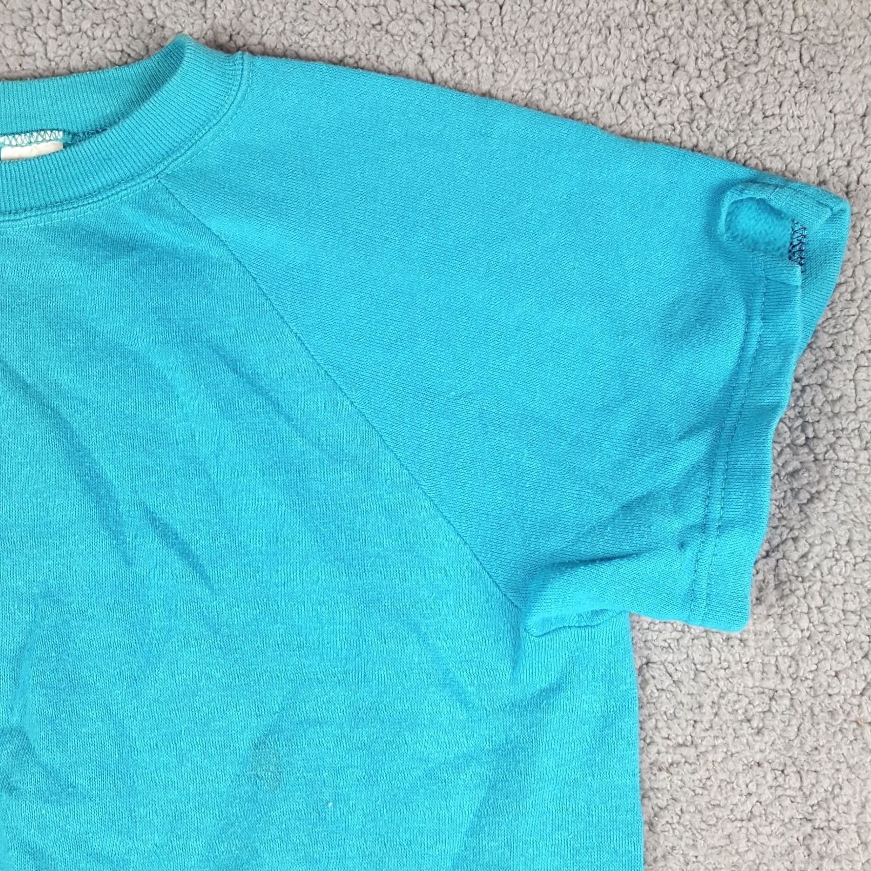 Vintage Vintage 80s Pannill Tracksuit Women M Blue 2 Piece Crewneck Sweatshirt Sweatpants Set Gym Workout 4 Size 32" / US 10 / IT 46 - 4 Thumbnail