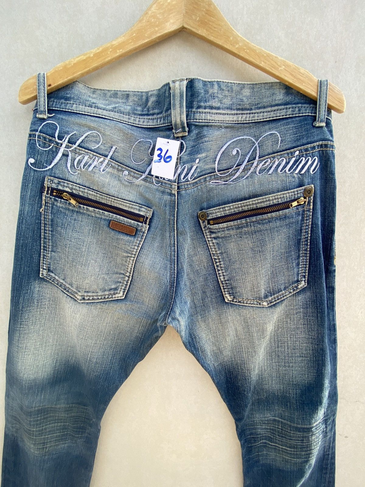 Karl Kani vintage KARL KANI jeans, blue, W 36 TB 01 Size US 36 / EU 52 - 10 Thumbnail