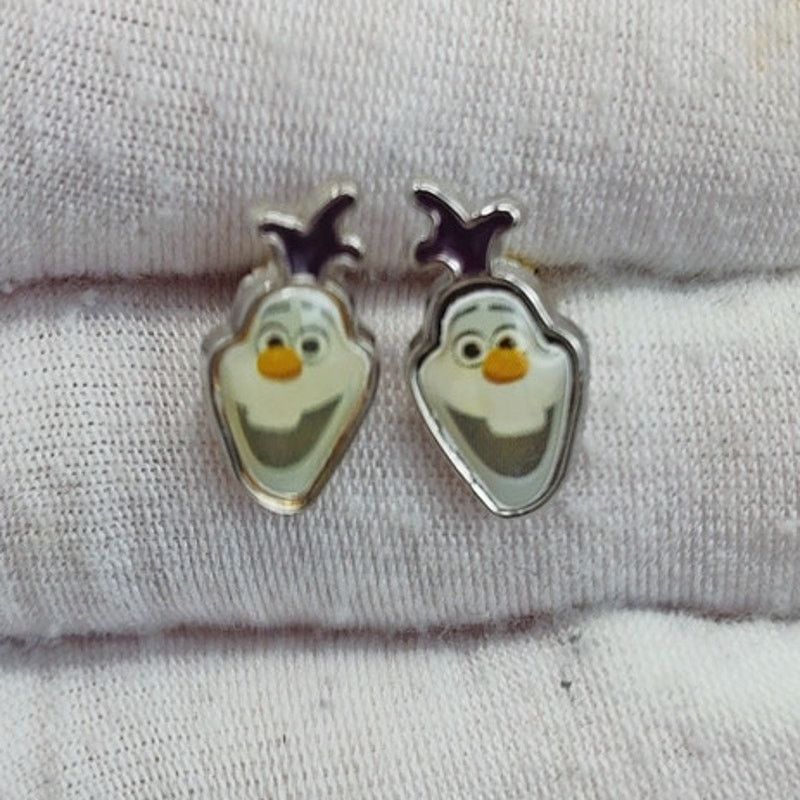 Disney Frozen Olaf Face Stud Earrings Size ONE SIZE - 2 Thumbnail
