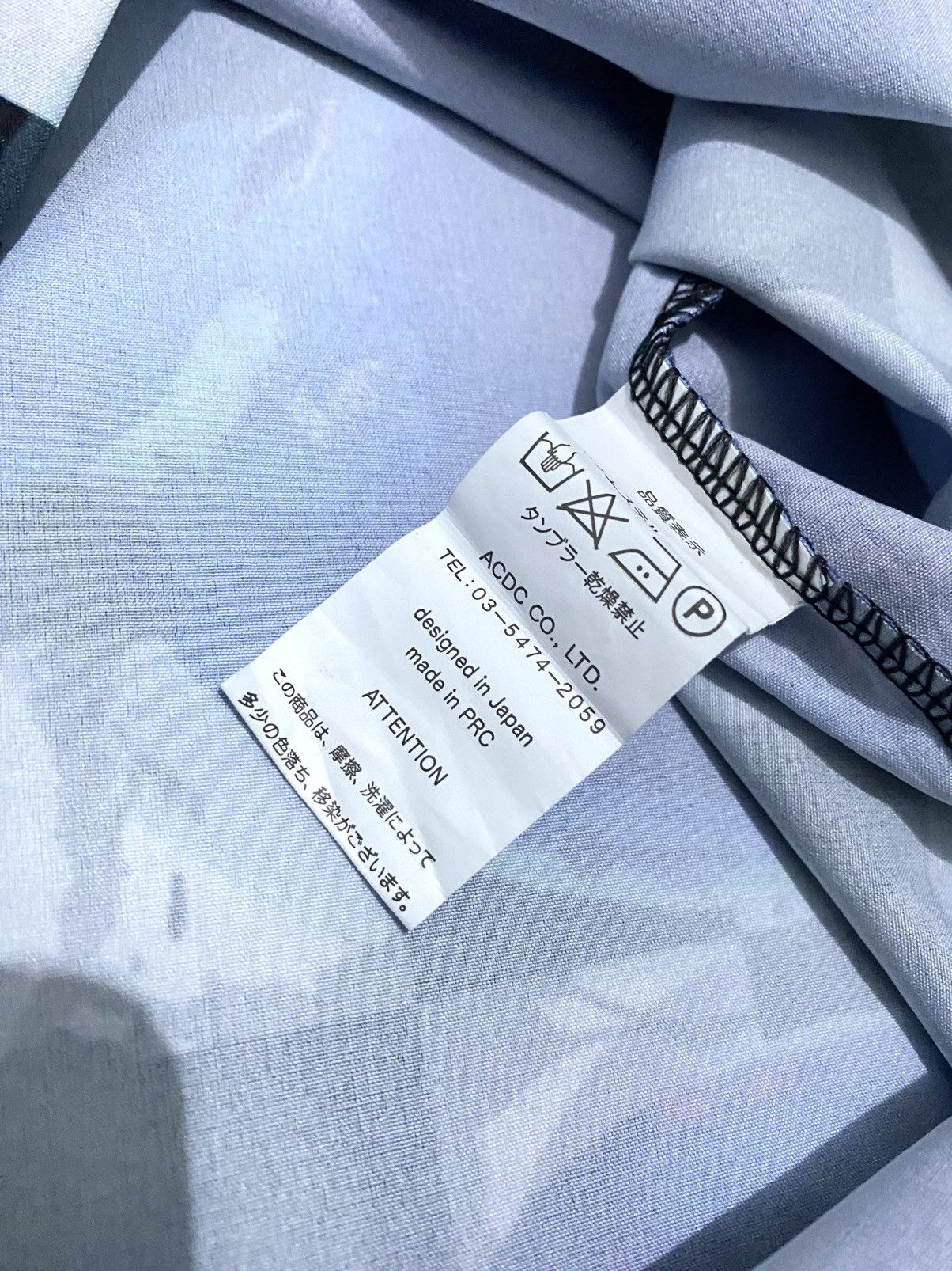 Japanese Brand × Vintage Acdc Rag Apple Checkered Longshirt button Size US XL / EU 56 / 4 - 12 Thumbnail