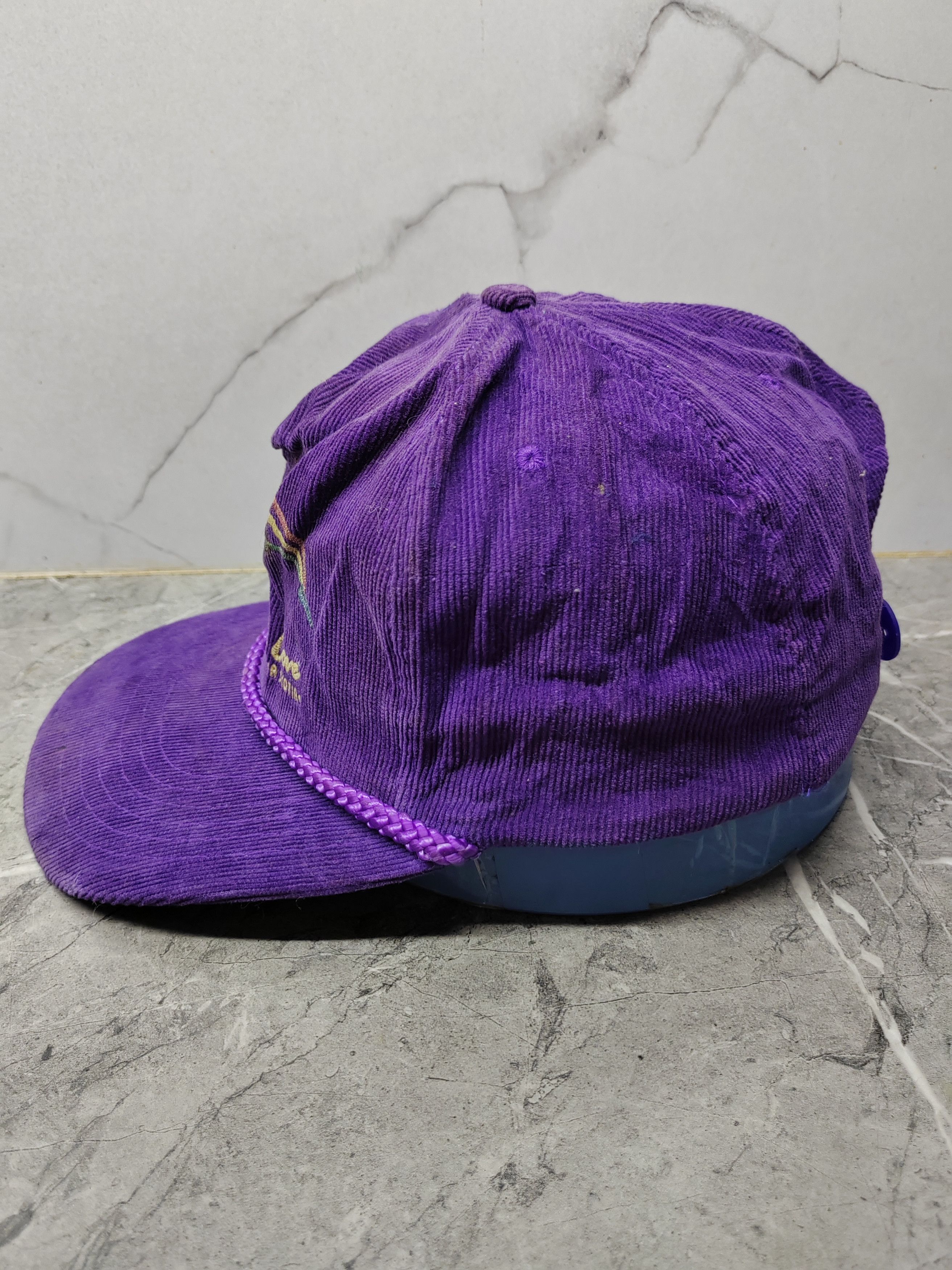 Vintage Vintage Peggy's Cove Nova Scotia Corduroy Cap Hat Size ONE SIZE - 4 Thumbnail