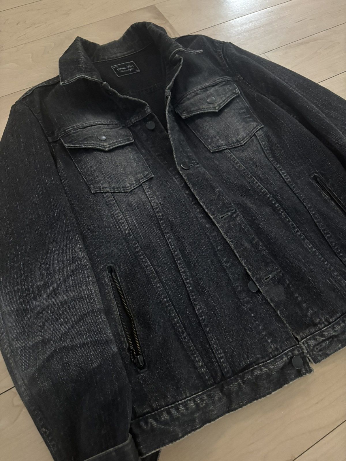 Number (N)ine Number (N)ine SS04 Convertible Denim Trucker Jacket Size US L / EU 52-54 / 3 - 3 Thumbnail