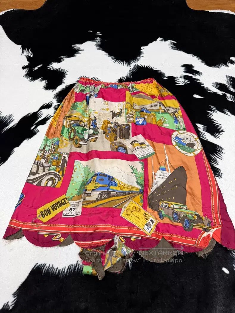 Comme des Garcons Comme Des Garcons size XS Silk Fun Shape Skirt Size 22" - 6 Thumbnail
