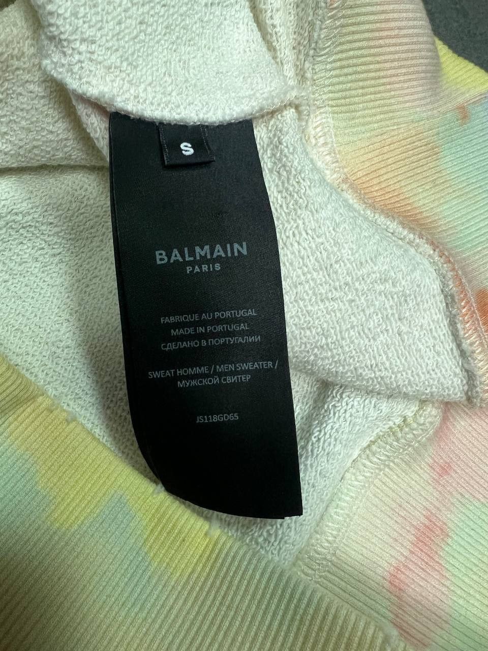 Balmain Balmain sweatshirt big logo cloud print embroidered Size US M / EU 48-50 / 2 - 7 Thumbnail