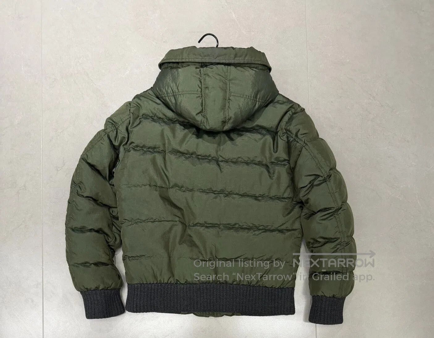 Dolce & Gabbana Dolce & Gabbana Men's Army Green Down Jacket. Size US M / EU 48-50 / 2 - 5 Thumbnail