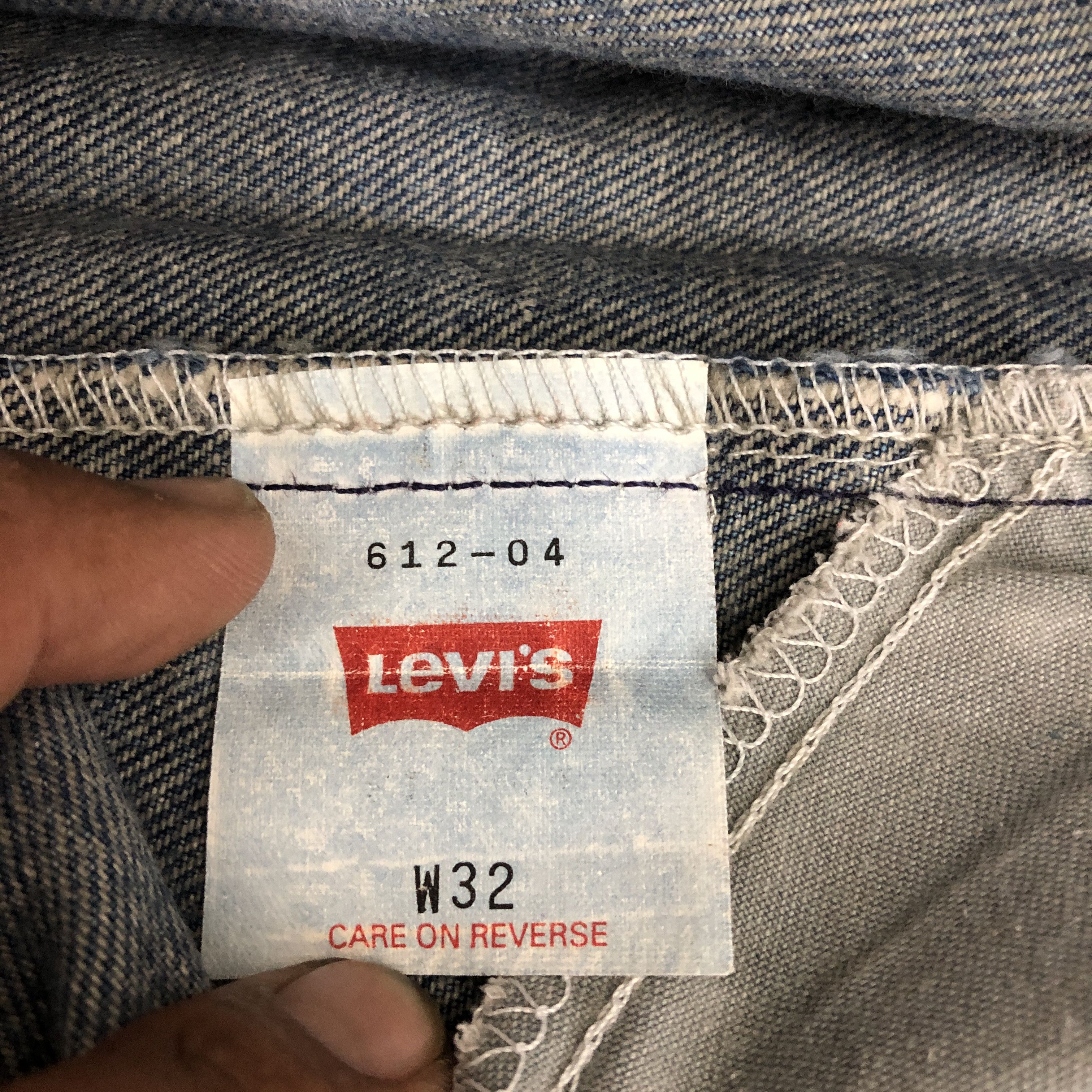Levi's Vintage Levis Stonewash Jeans Levi's 612 Orange Tab Denim Size US 30 / EU 46 - 7 Thumbnail