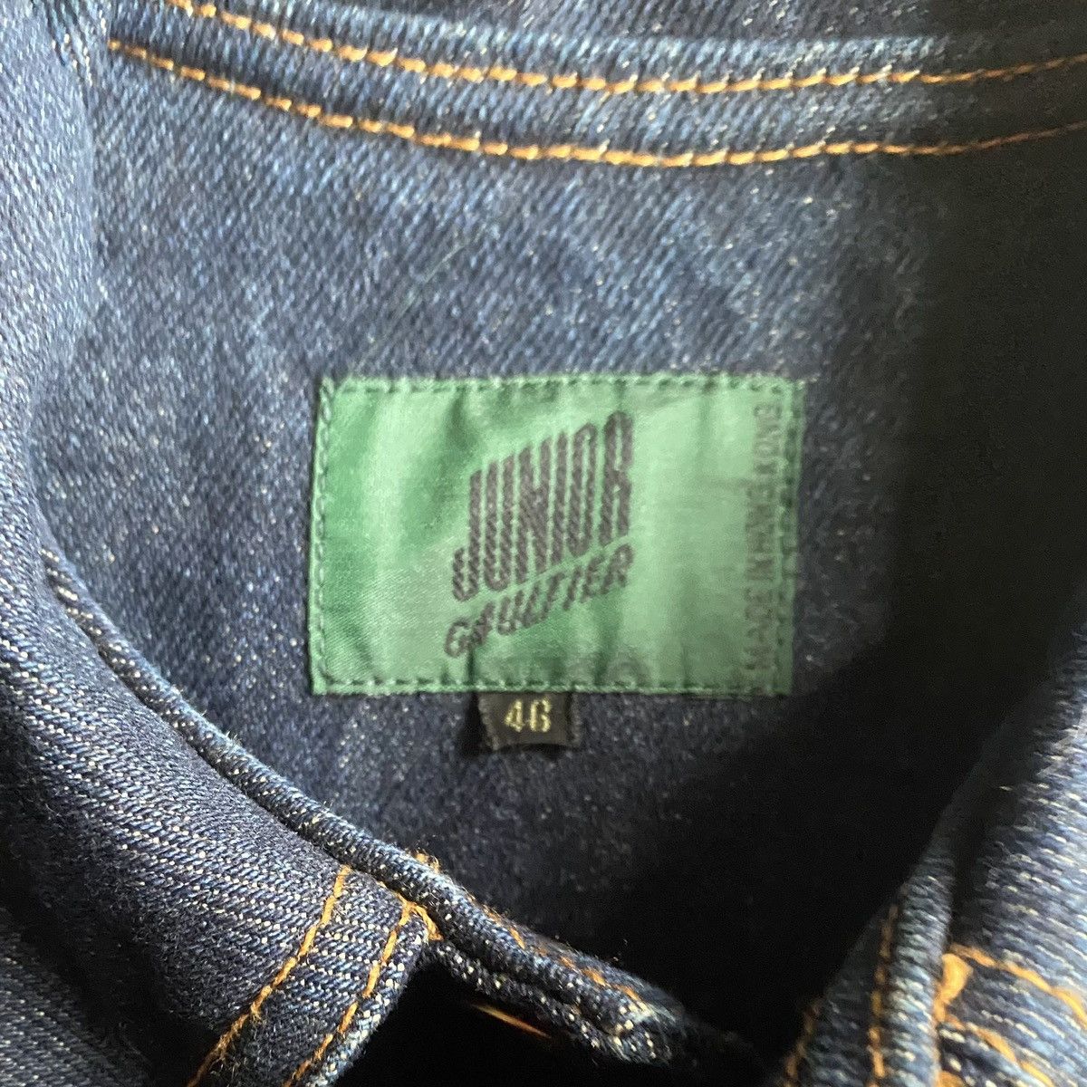 Jean Paul Gaultier Back Lace Up Cropped Denim Jacket Size US S / EU 44-46 / 1 - 6 Thumbnail