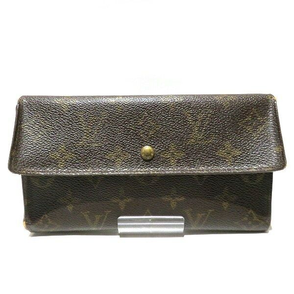 Louis Vuitton Louis Vuitton Monogram Long Wallet Canvas Long Wallet M61215