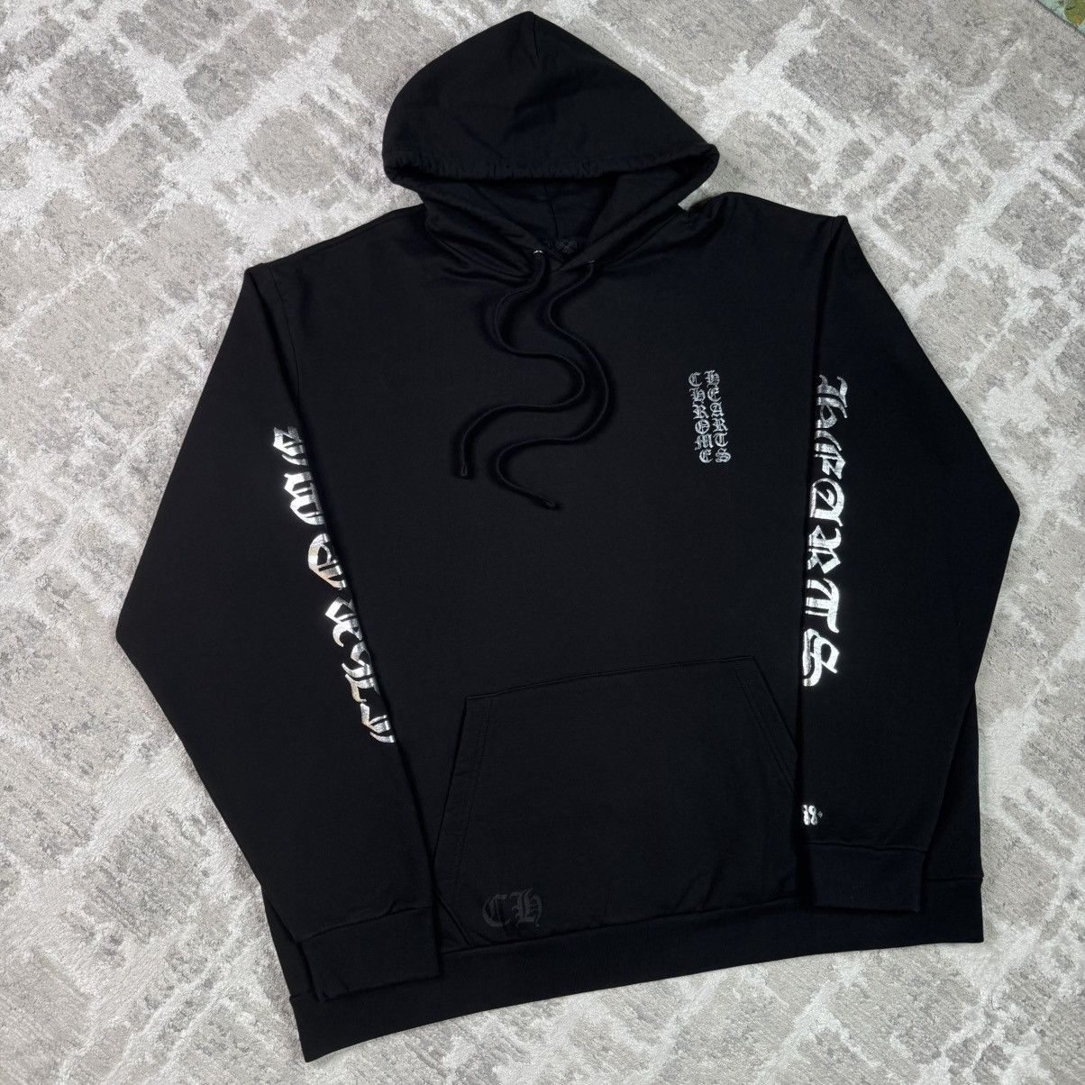 Chrome Hearts 1988 foil letters sleeve pullover hoodie Size US XXL / EU 58 / 5 - 5 Thumbnail