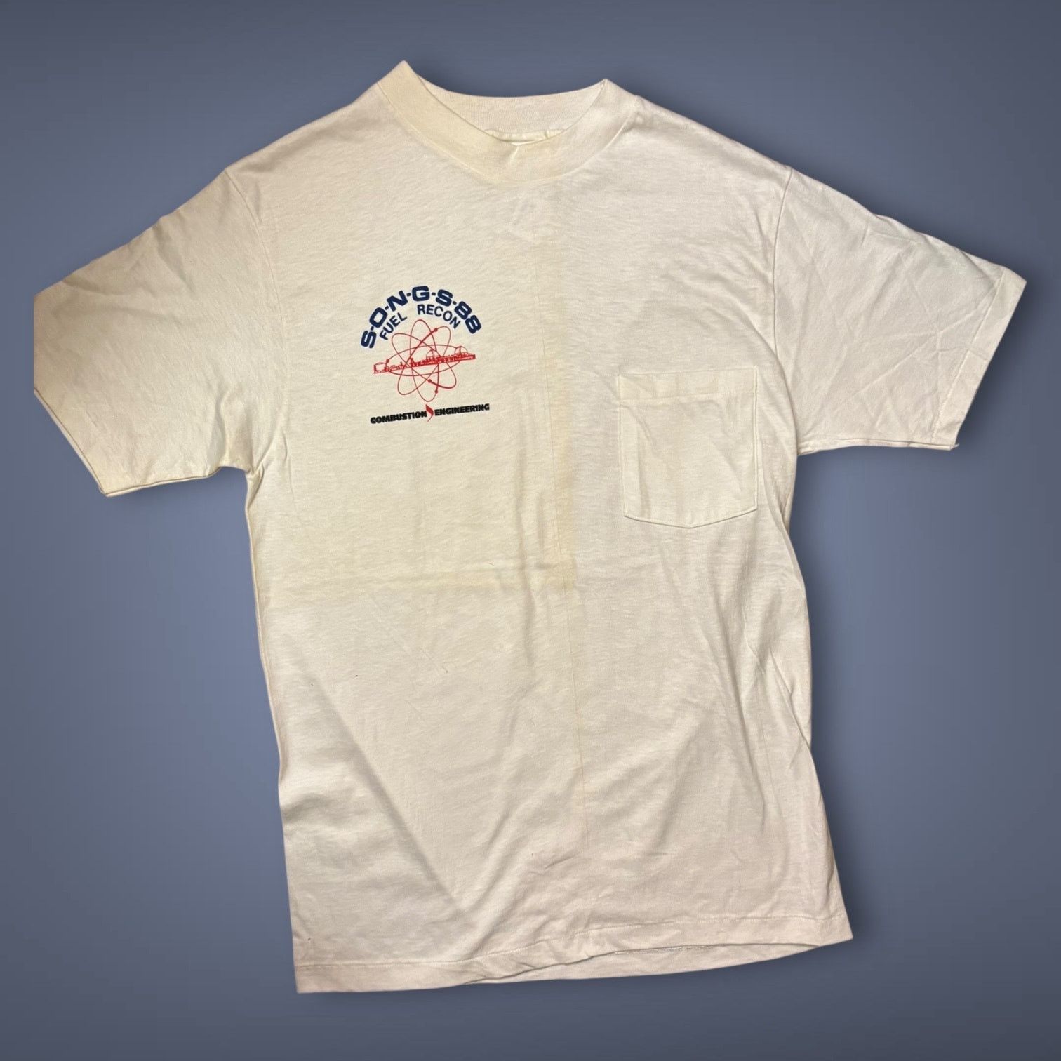 Hanes Vintage Deadstock San Onofre Nuclear Power Plant T-shirt NOS Size US M / EU 48-50 / 2 - 1 Thumbnail