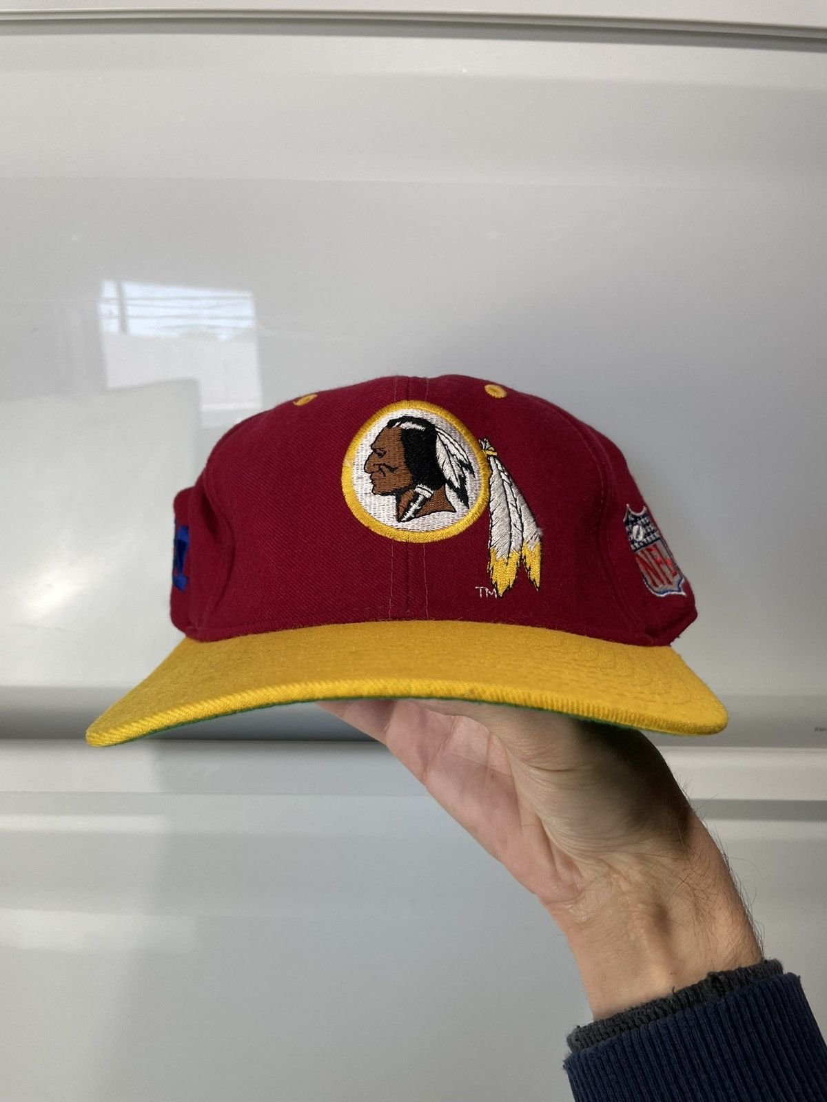 Starter Vintage Redskins Hat 7 1/7 Fitted Wool Starter 90s NFL Team Size ONE SIZE - 2 Thumbnail