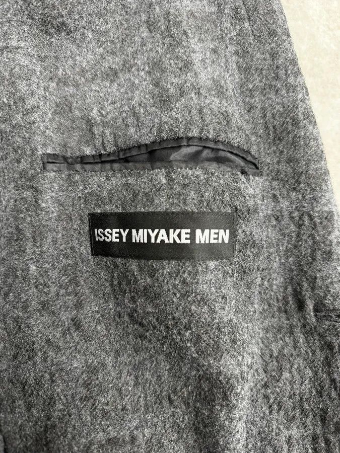 Issey Miyake Issey Miyake Men Grey Wool Mozaic Blazer Jacket Size 42R - 9 Thumbnail