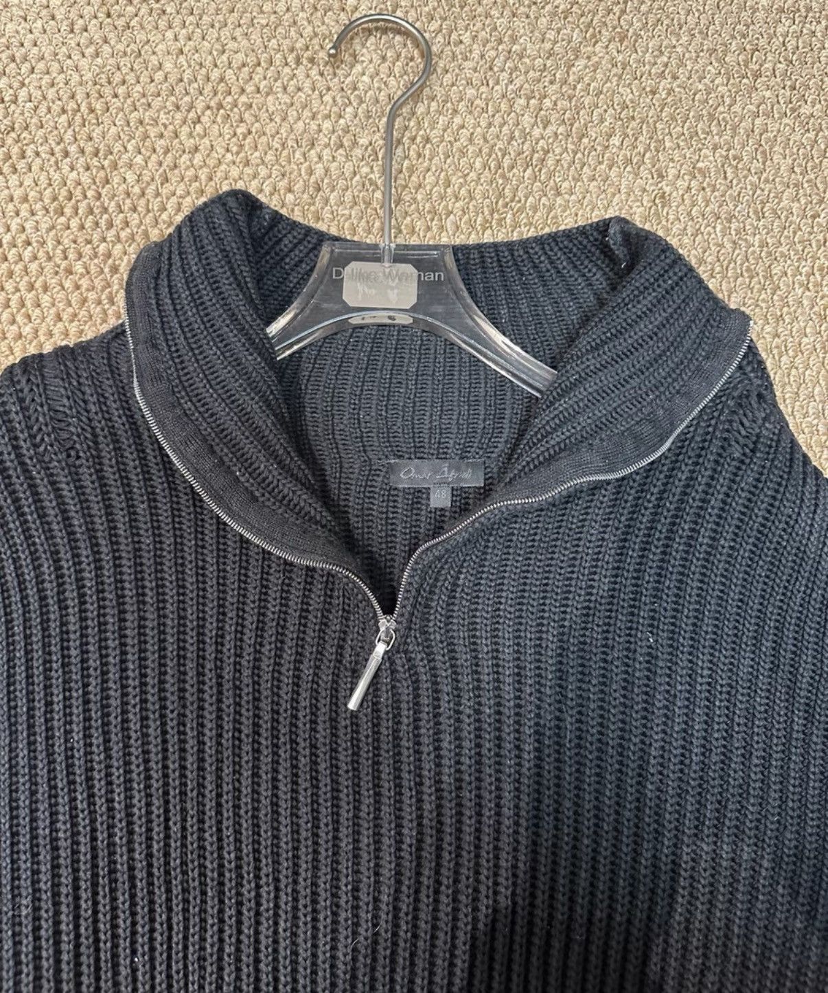 Omar Afridi OMAR AFRIDI Half-Zip Sweater K23 Size US M / EU 48-50 / 2 - 4 Thumbnail