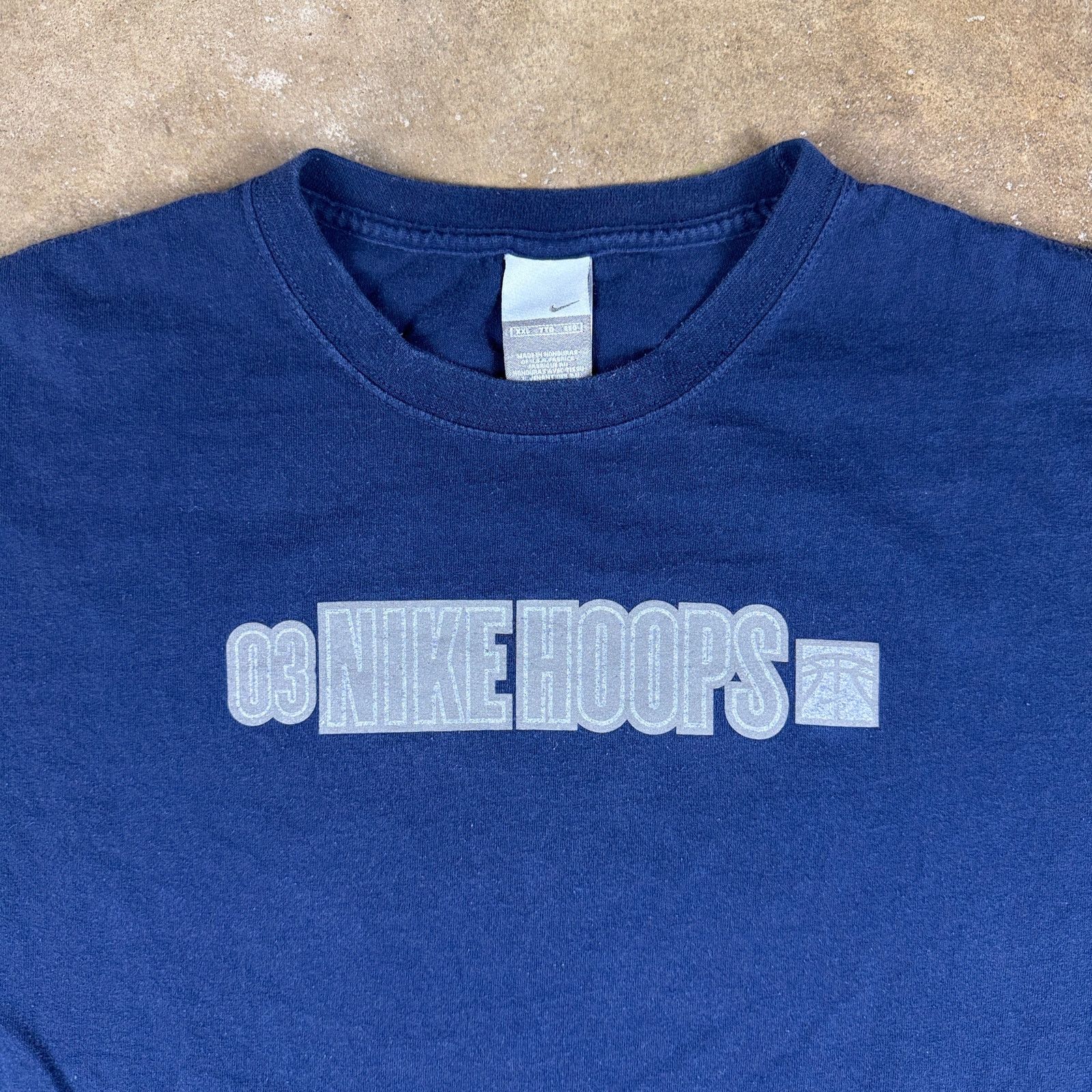 Nike Nike Hoops T-Shirt Men’s 2XL Navy Blue 03 Basketball Vintage Size US XXL / EU 58 / 5 - 2 Thumbnail