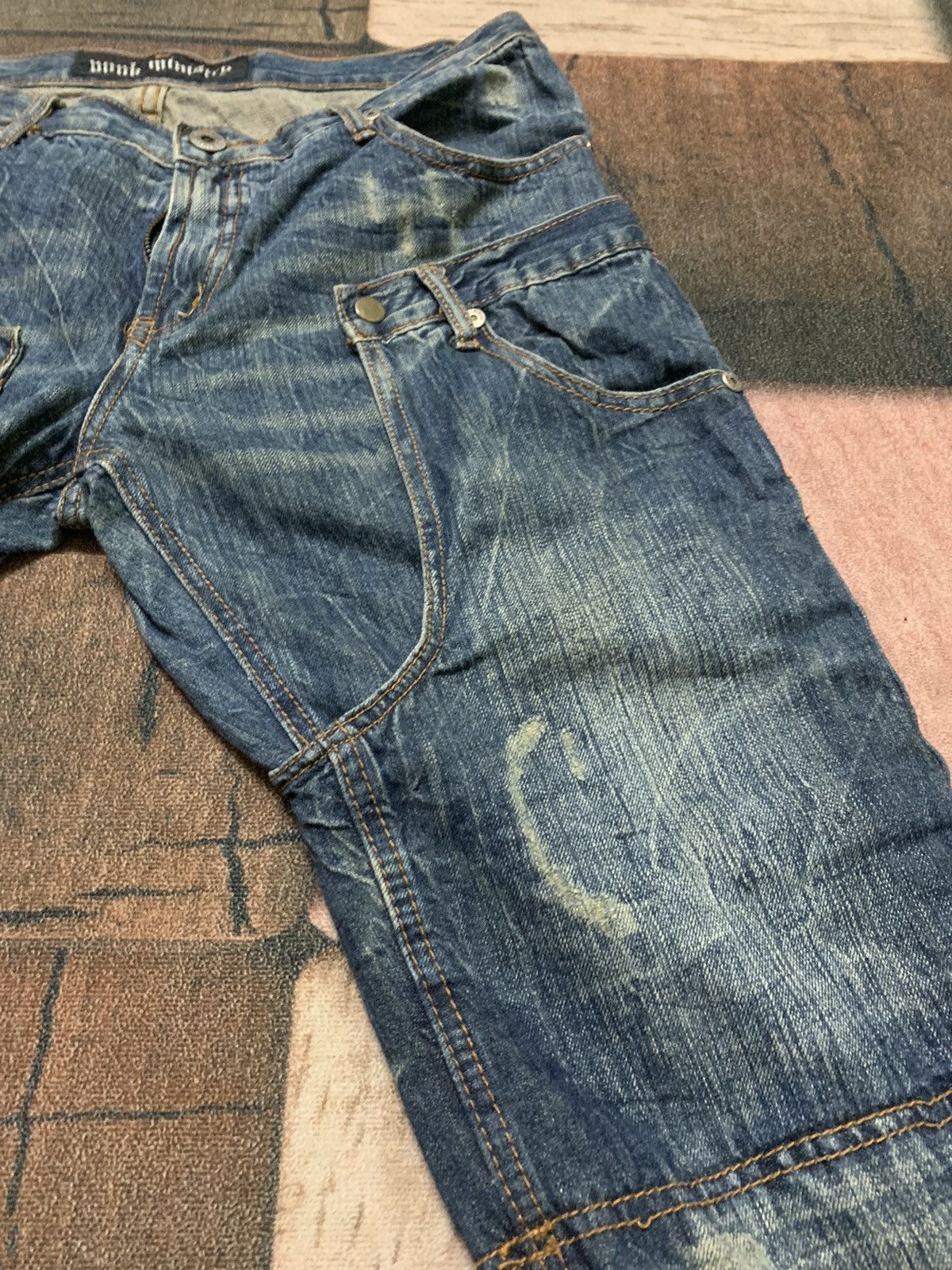 If Six Was Nine CRAZY BONDAGE PUNK double knee / double waist multipocket Size US 34 / EU 50 - 11 Thumbnail