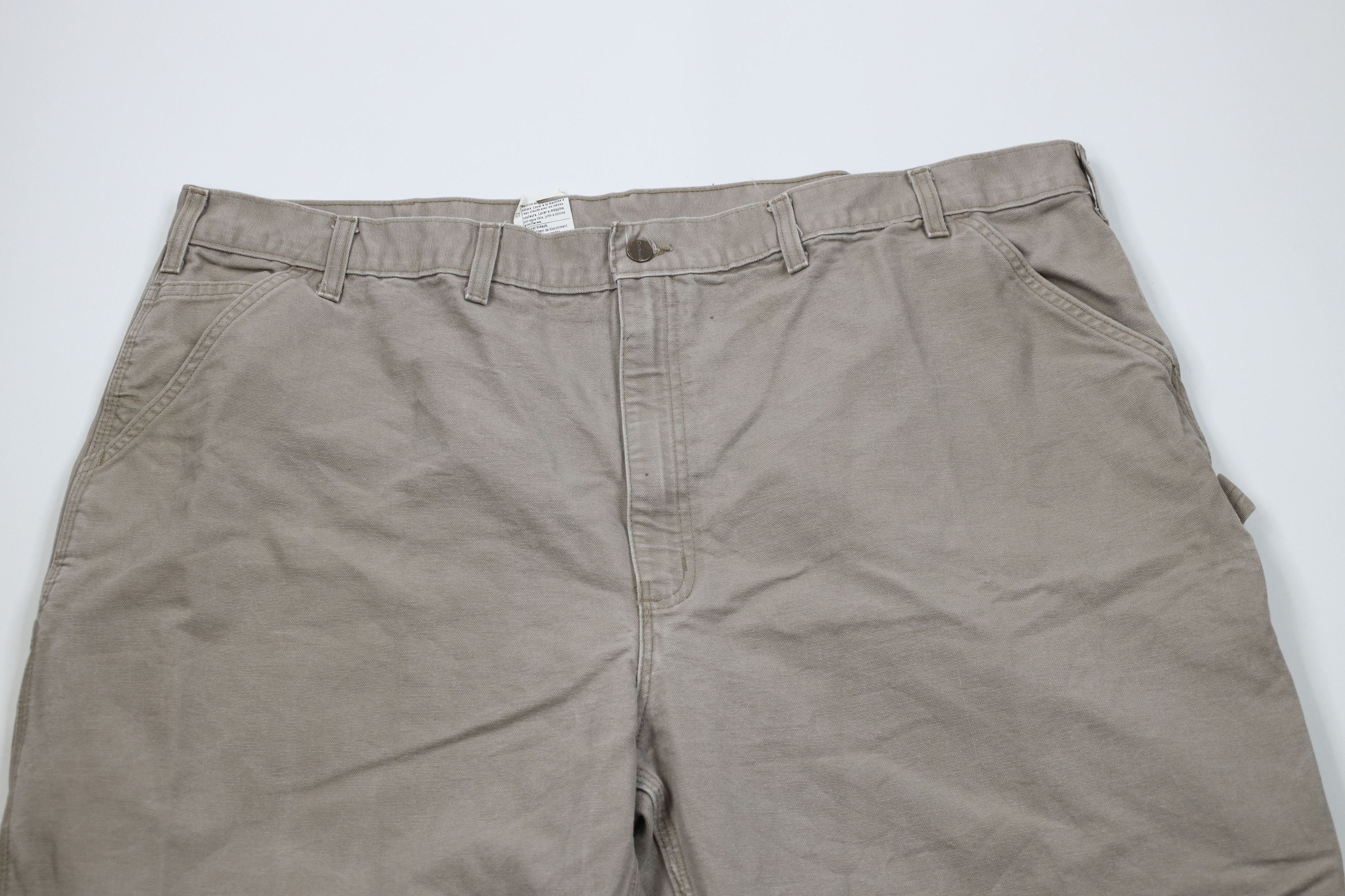 Carhartt × Vintage Vintage Y2K Carhartt Dungaree Wide Leg Canvas Pants Desert Size US 44 / EU 60 - 2 Thumbnail