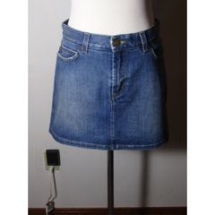Earl Jean Denim Mini Skirt 