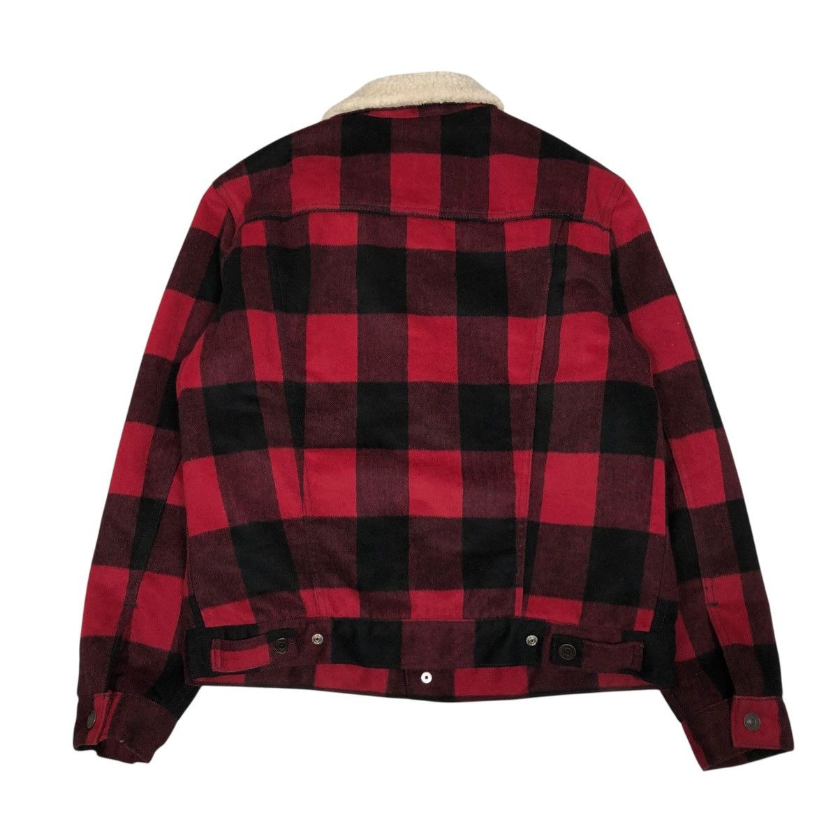 Levi's 🔥VINTAGE CHORE WOOL JACKET BLANKET LEVI’S TARTAN DESIGN Size US M / EU 48-50 / 2 - 2 Thumbnail