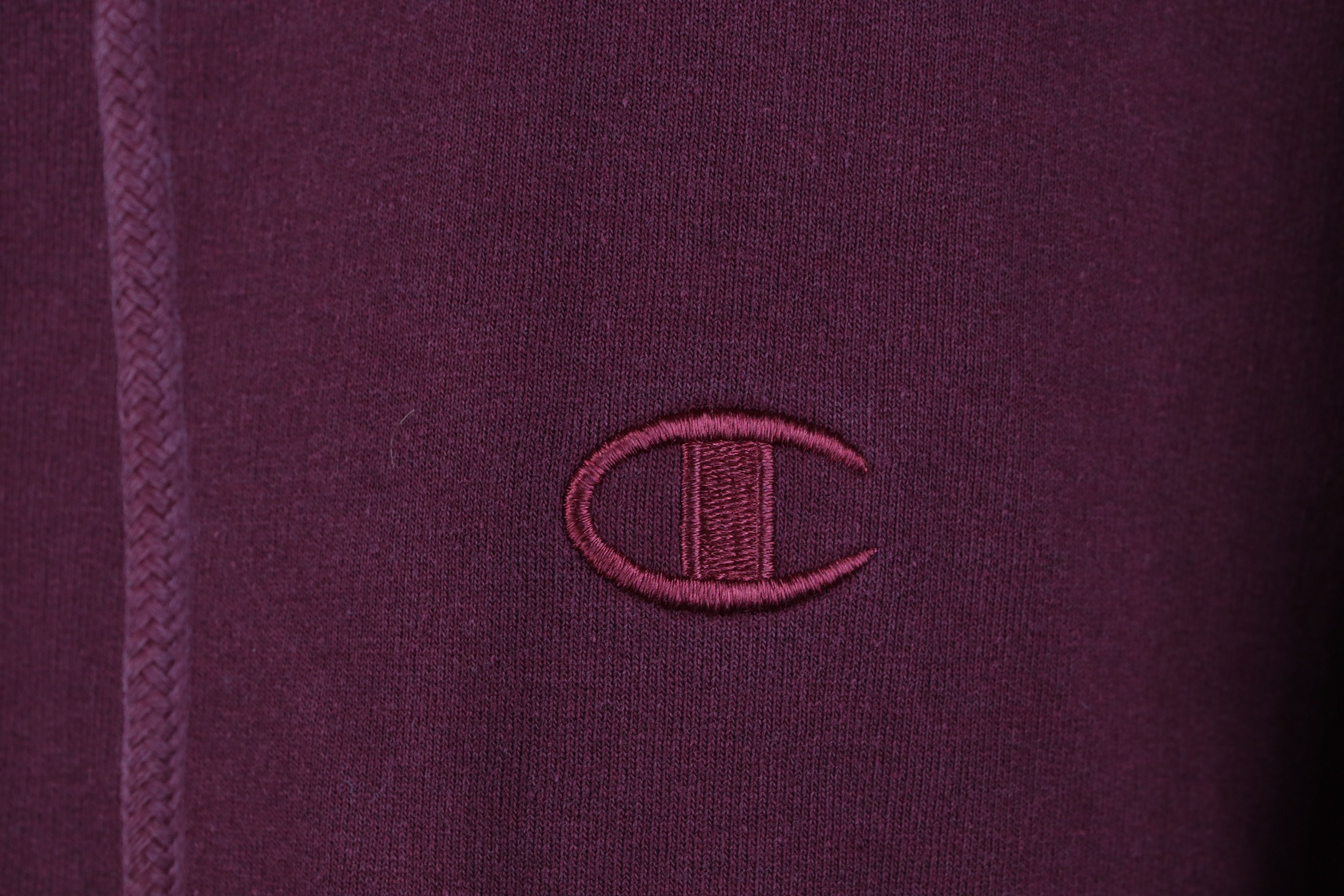 Champion Vintage Y2K Champion Faded Monochrome Hoodie Sweatshirt Red Size US L / EU 52-54 / 3 - 4 Thumbnail