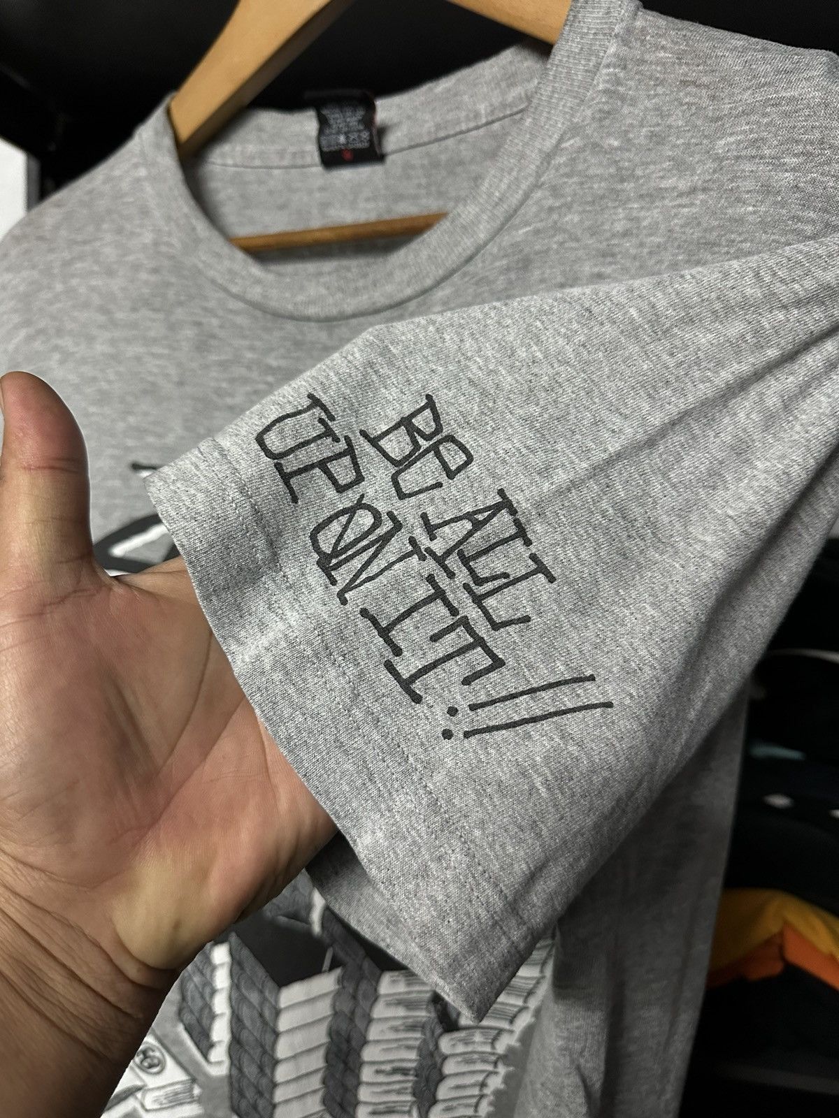 Stussy × Vintage Vintage Stussy Knowledge Is King Distressed Tee Size US XL / EU 56 / 4 - 6 Thumbnail