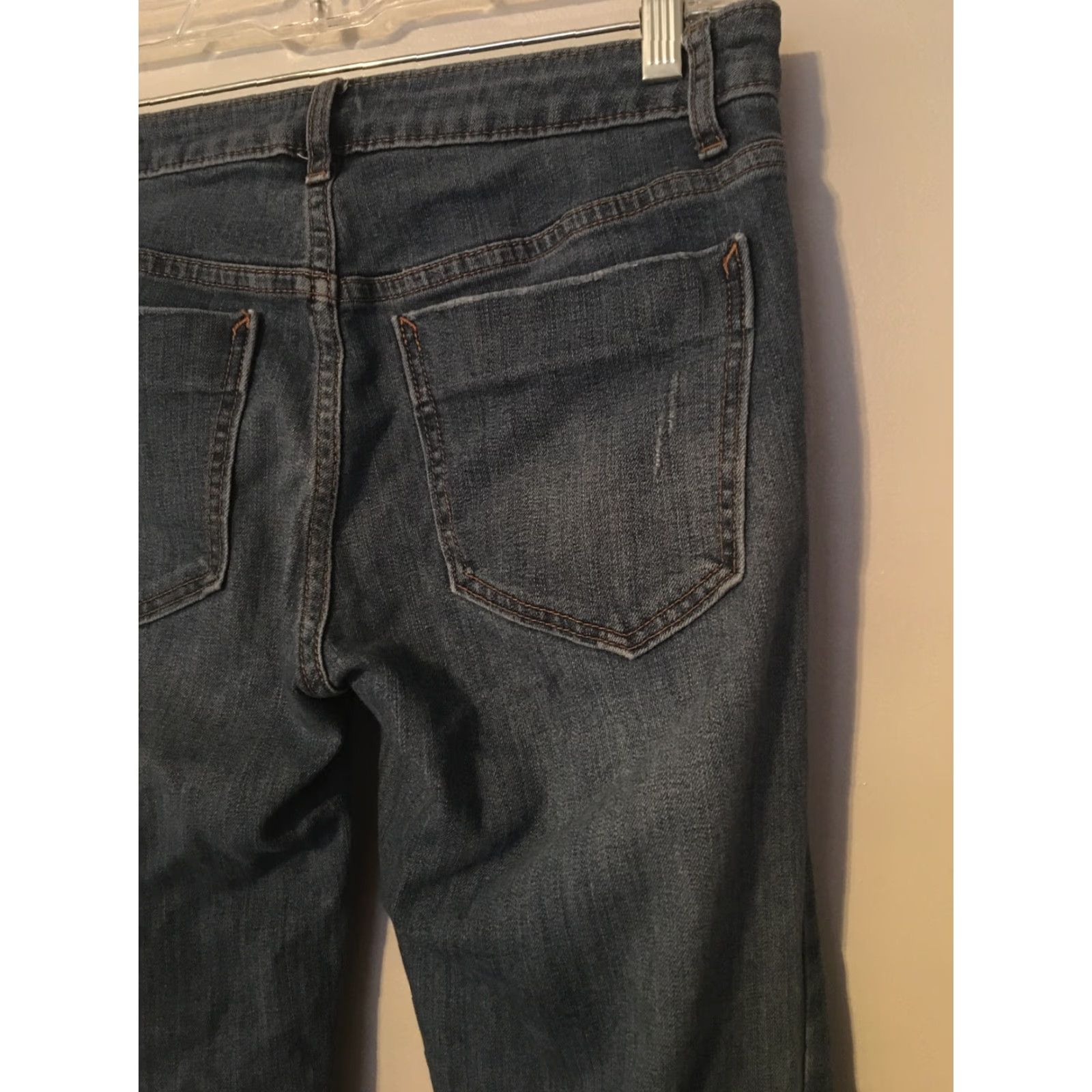 Vintage Simply Vera Vera Wang Jeans Women's Size 4 Blue Cotton Blend Denim Straight Leg Comfort Regular Size 27" / US 4 / IT 40 - 5 Thumbnail