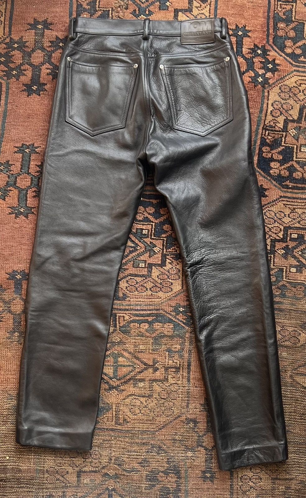Vintage Vintage Tom of Finland Leather Pant Size US 31 - 6 Thumbnail