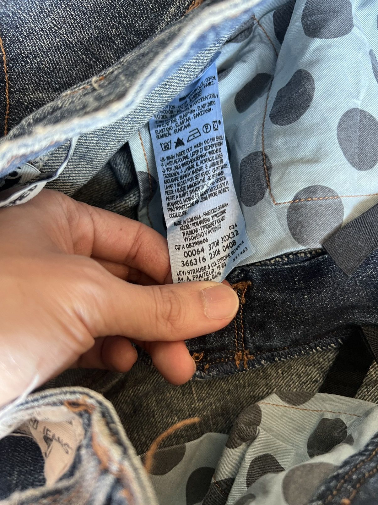 Levi's Levis Engineered Twisted Jeans W30 Actual 32x32.5 Size US 30 / EU 46 - 9 Thumbnail