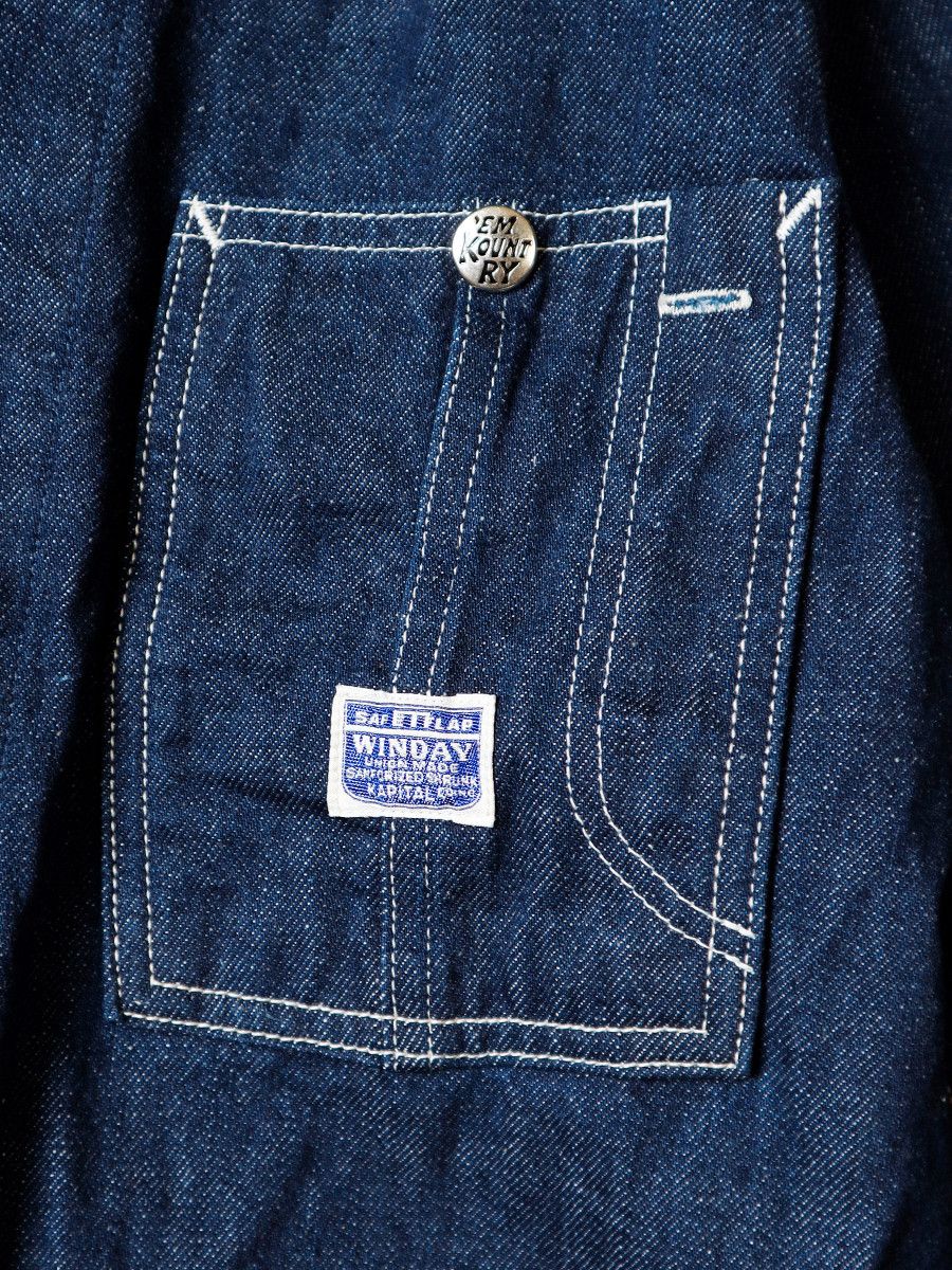 Kapital kapital 11.5oz denim ZIPPER coverall jacket Size US M / EU 48-50 / 2 - 6 Thumbnail