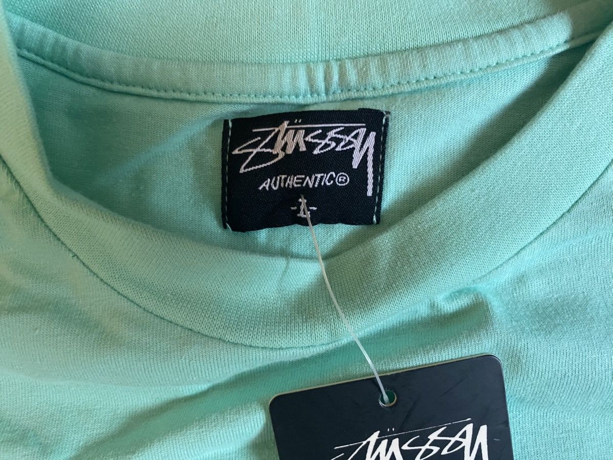 Stussy Stussy - BNWT - T-Shirt - Light Blue - Large - Cotton Size US L / EU 52-54 / 3 - 3 Thumbnail