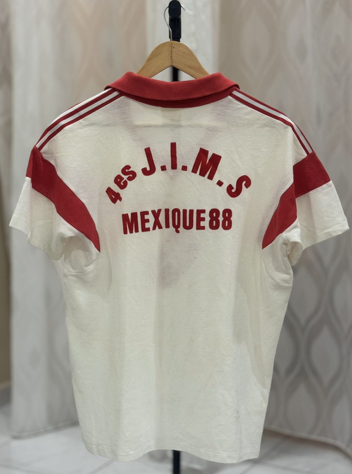 Adidas Vintage Adidas 88’ Tshirt Jersey Size US L / EU 52-54 / 3 - 2 Thumbnail