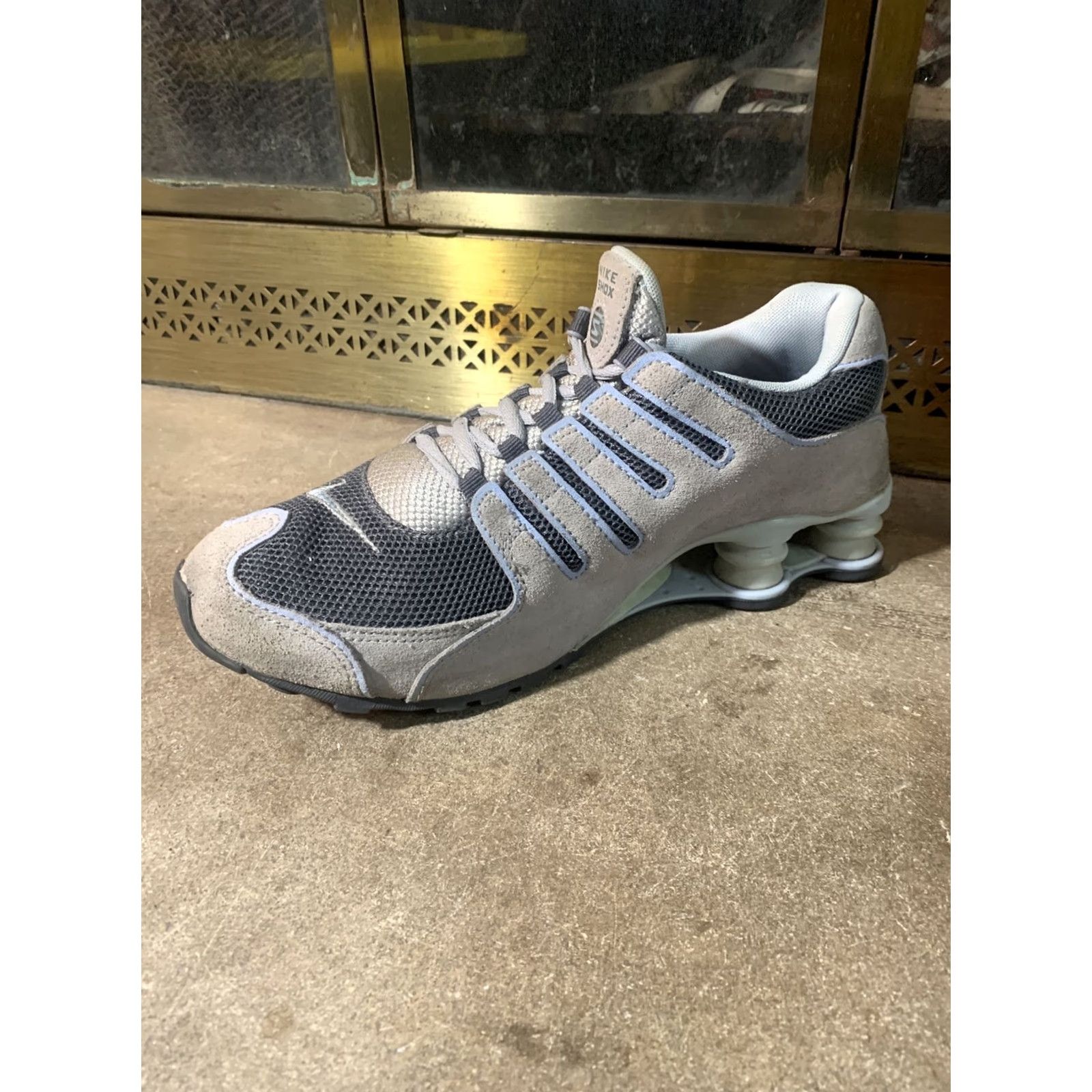 Nike Nike Shox NZ 314561-041 Grat Blue Suede Womens Size 8.5 Basketball Running Gym Shoes Shox Technology Lightweight Lace-Up Arch Support Nike Size US 9 / IT 39 - 7 Thumbnail