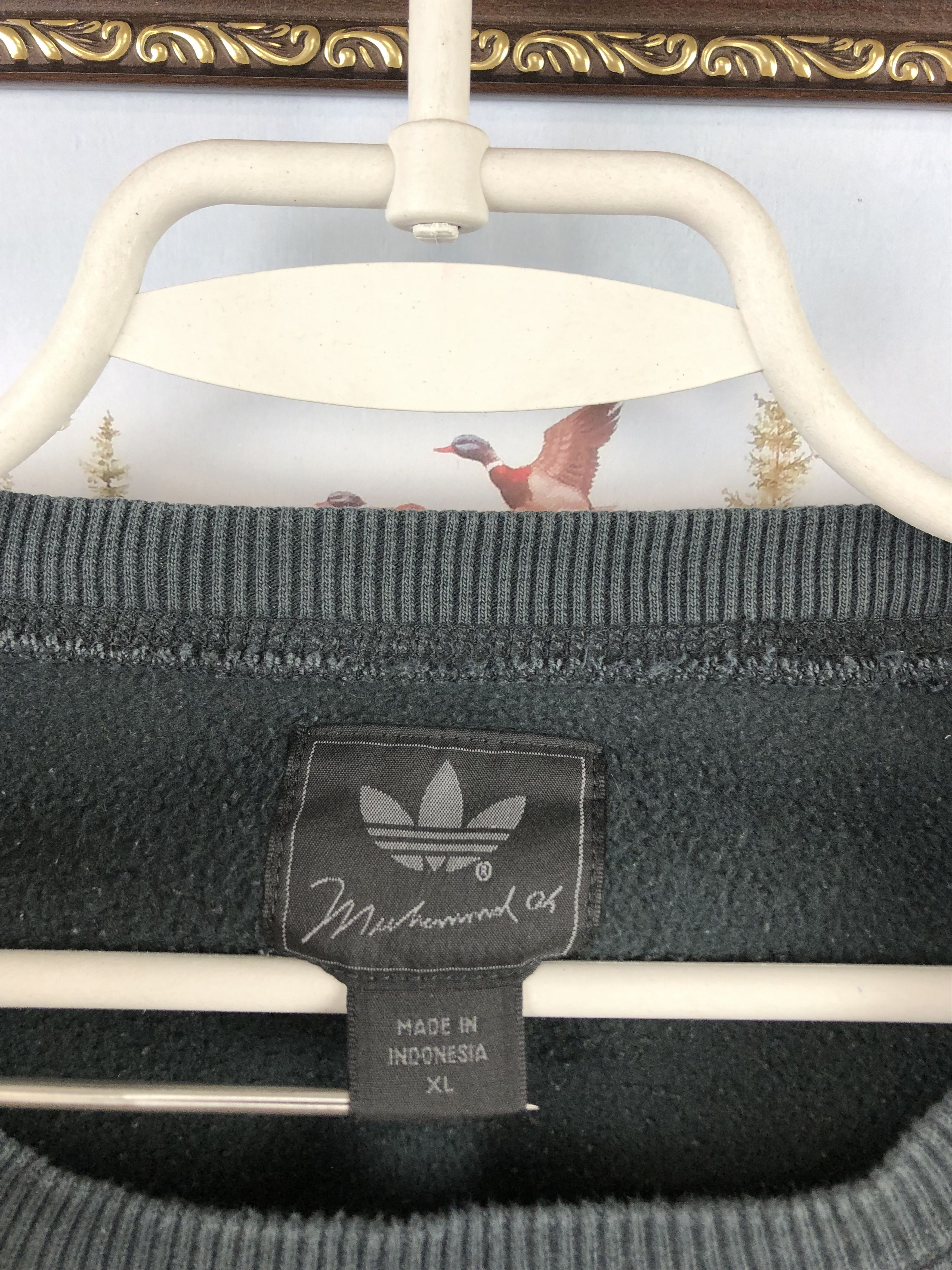 Adidas Vintage Muhammad Ali Float Like A Butterfly Sweatshirt Size US XL / EU 56 / 4 - 10 Thumbnail