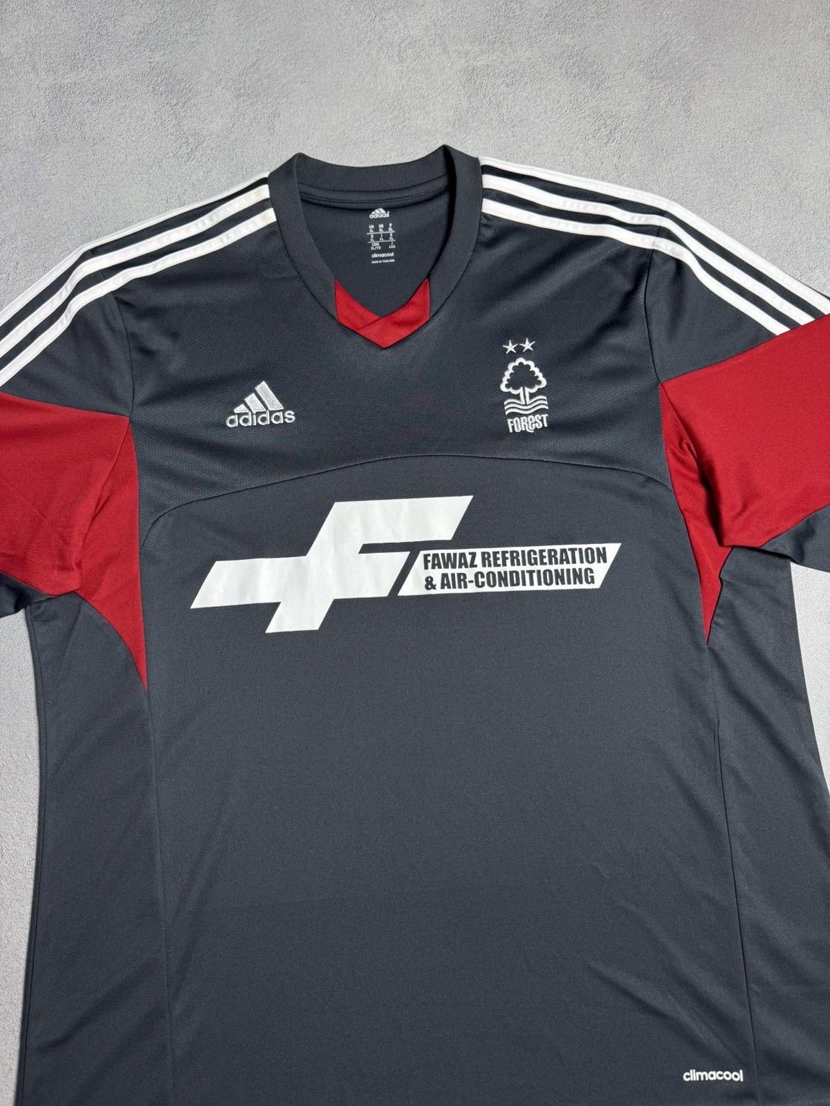 Adidas Nottingham Forest 2013 2014 Away Shirt Soccer Jersey Adidas Size US XL / EU 56 / 4 - 3 Thumbnail
