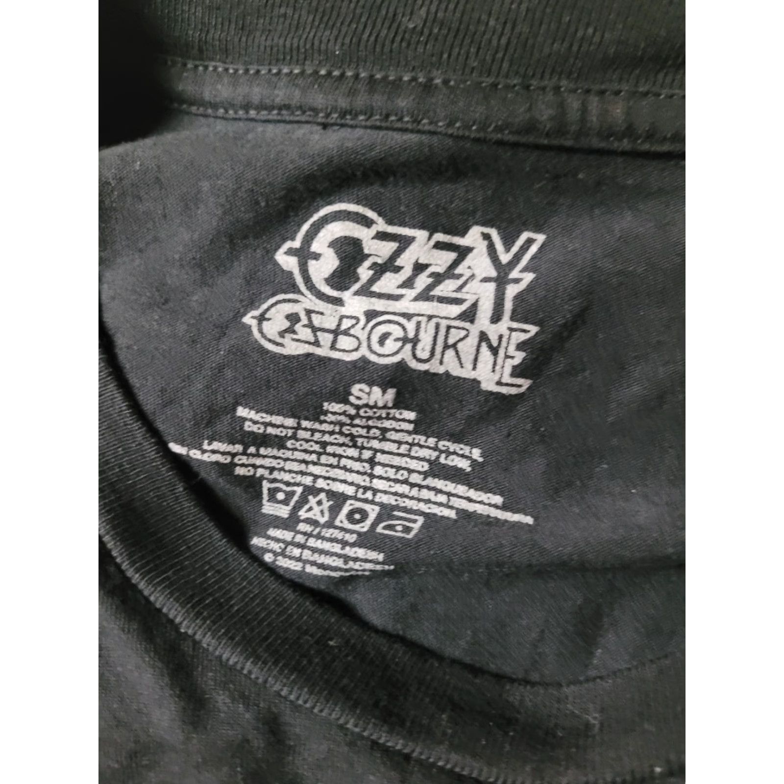 Vintage VINTAGE Womens Ozzy Osbourne Crazy Train Japanese Anime Manga T Shirt Small Metal Rock Size S / US 4 / IT 40 - 2 Thumbnail