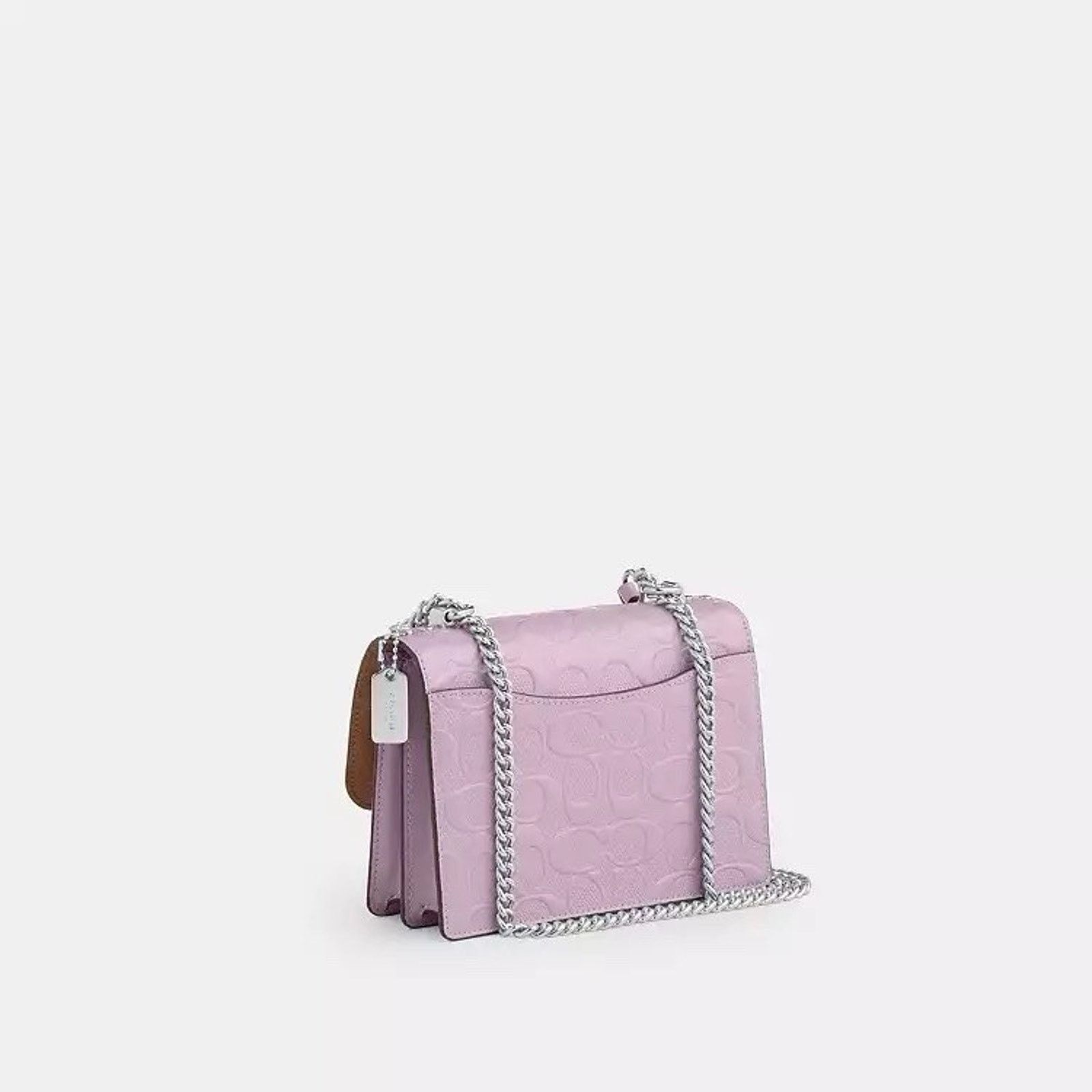 Coach NWT Coach Mini Klare Crossbody Bag Leather Violet CDB11 Size ONE SIZE - 10 Thumbnail