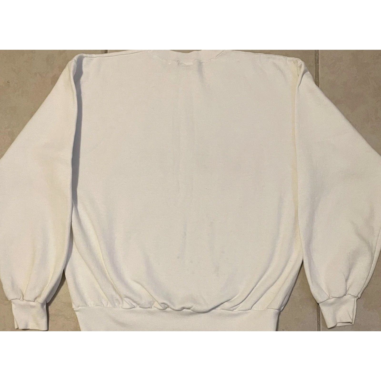 Guess Vtg 90s GUESS Jeans USA Faded Spellout Sweatshirt XS S Designer Hip Hop Grunge Hoodie Men White Size US XS / EU 42 / 0 - 6 Thumbnail