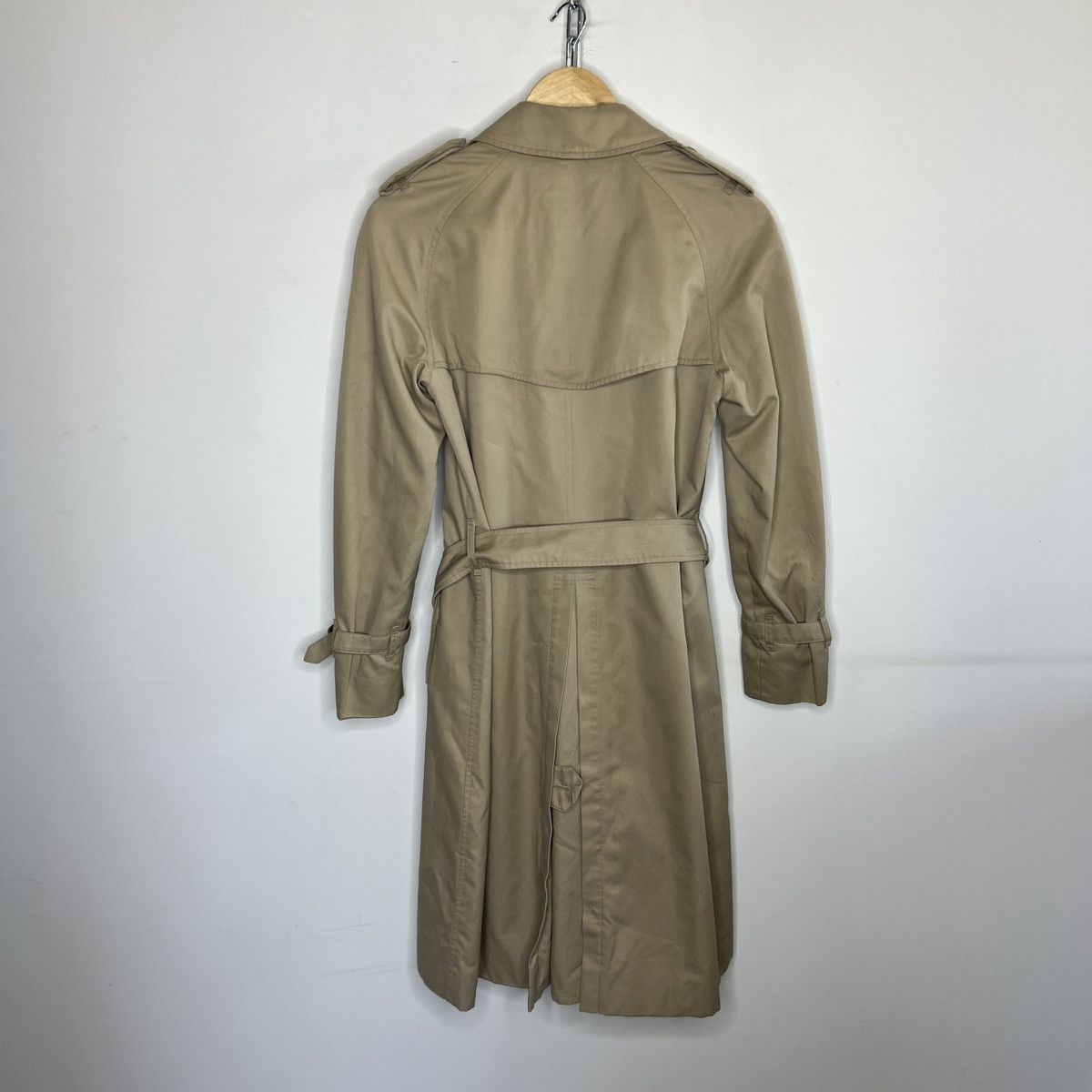 Burberry Vintage Burberry Trench Coat 90s Nova Check Beige Belted Size M / US 6-8 / IT 42-44 - 6 Thumbnail