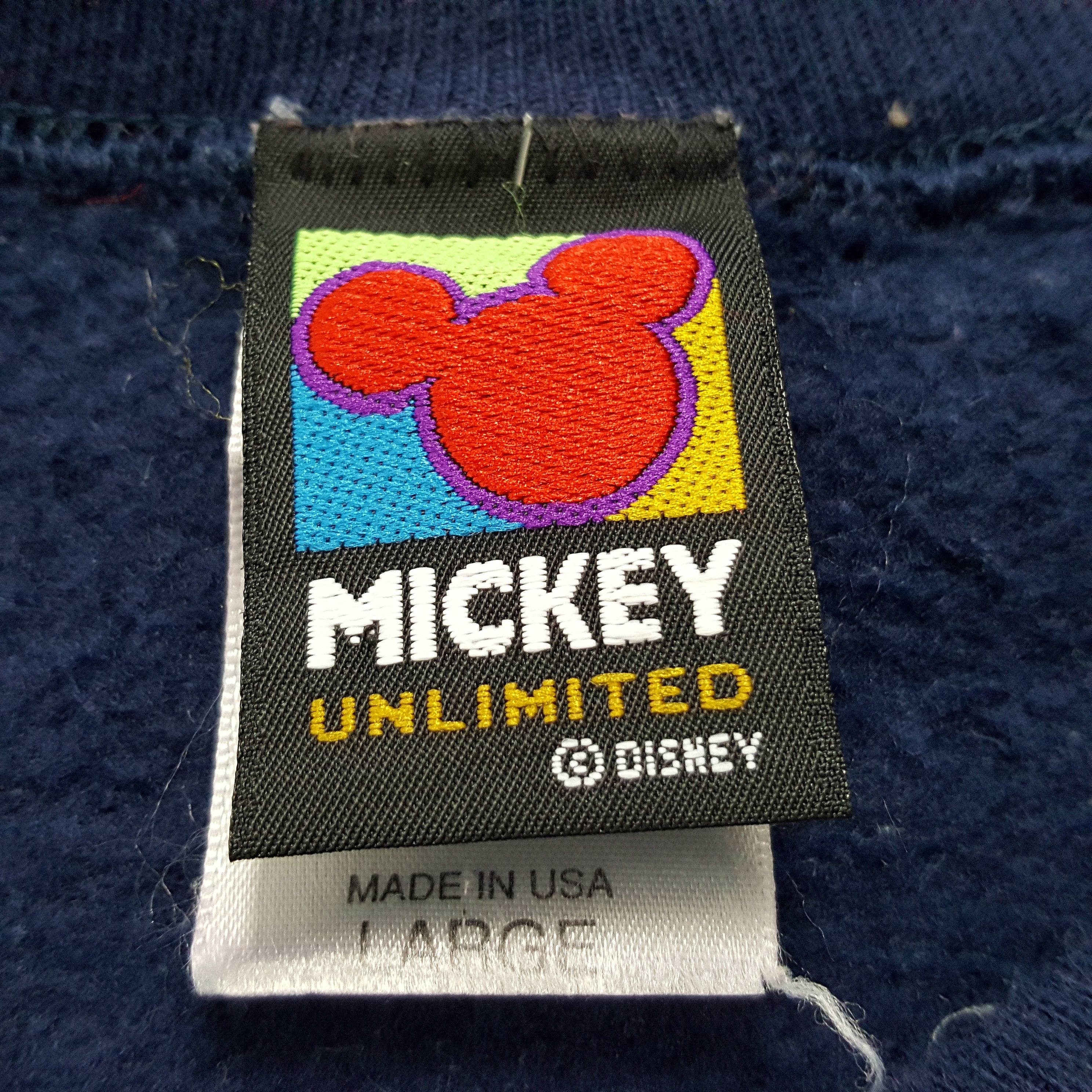 Disney × Mickey Mouse × Vintage Vintage Disney Mickey Mouse California Sweatshirts Size US L / EU 52-54 / 3 - 8 Thumbnail