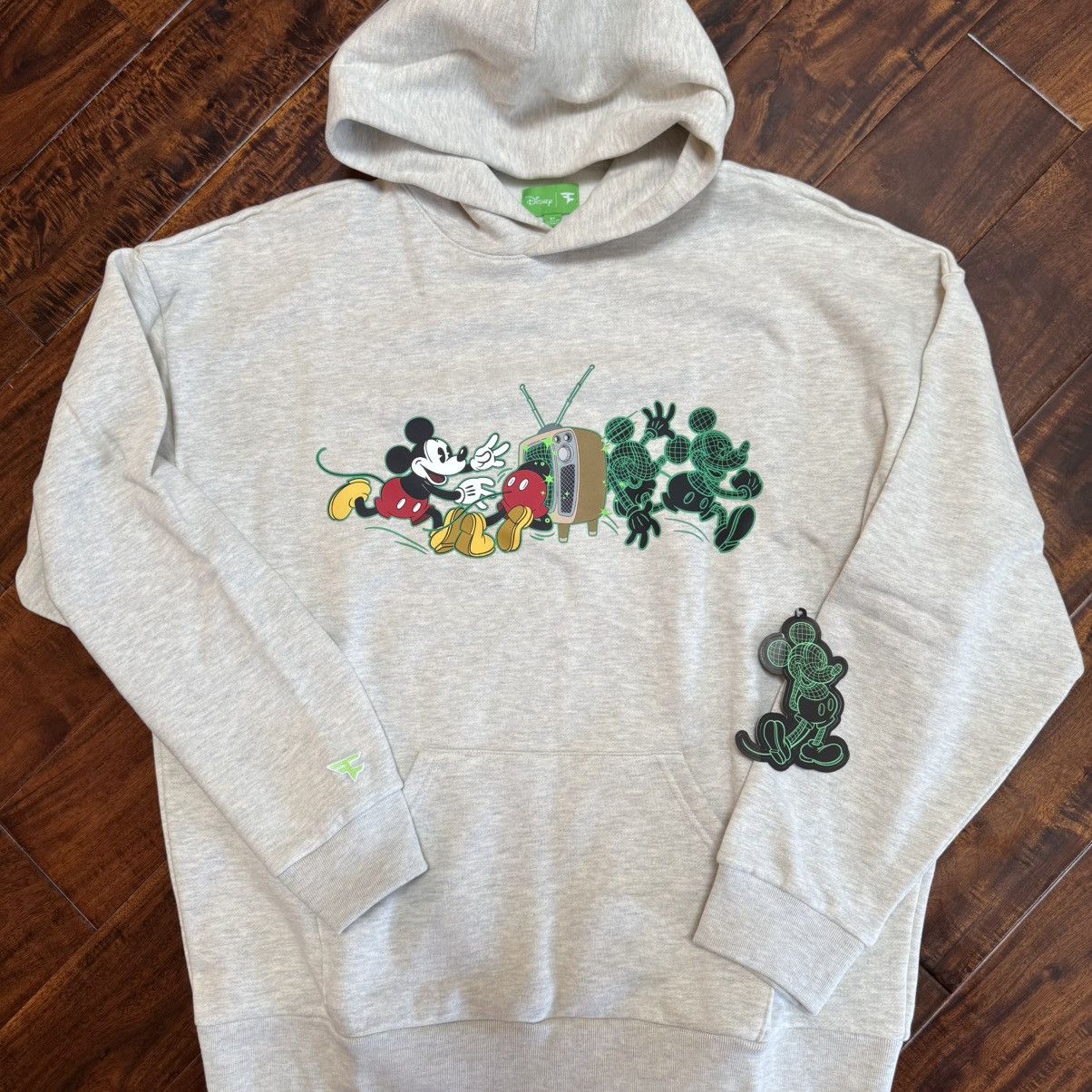 Disney FaZe Clan x Disney Mickey Mouse On The Grid Hoodie Size US XL / EU 56 / 4 - 1 Thumbnail