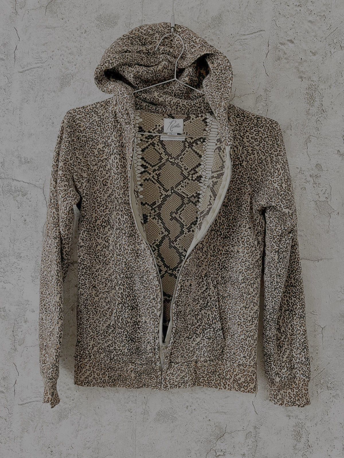 Needles Number (N)ine x Needles Leopard Hoodie Size S / US 4 / IT 40 - 1 Thumbnail