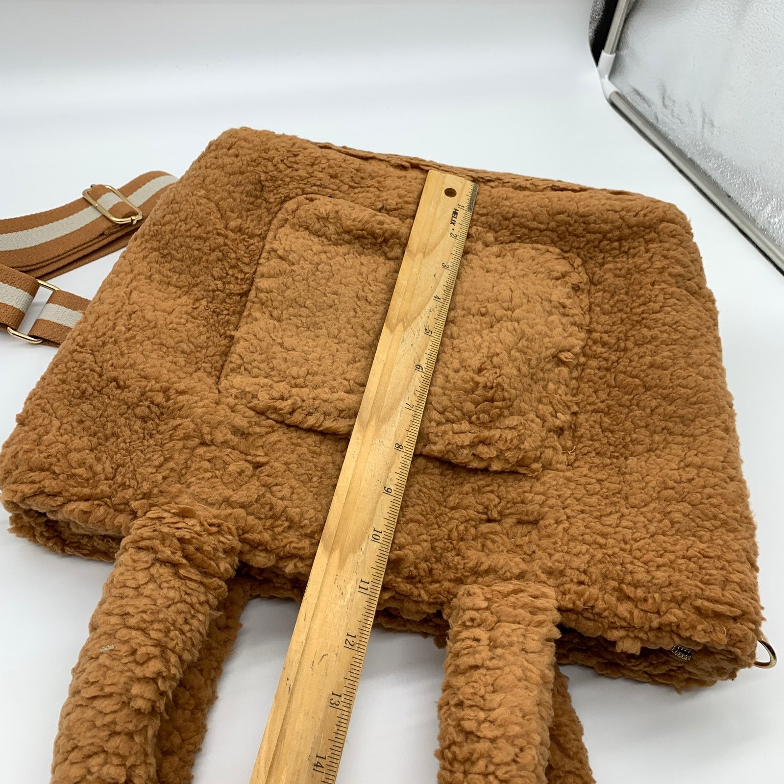 Other BumbleBella by Jill Martin Allover Sherpa Medium Brown Size ONE SIZE - 4 Thumbnail