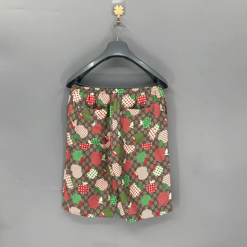 Gucci Gucci Apple double G full print logo shorts 2502-Nextarrow Size US 28 / EU 44 - 2 Thumbnail
