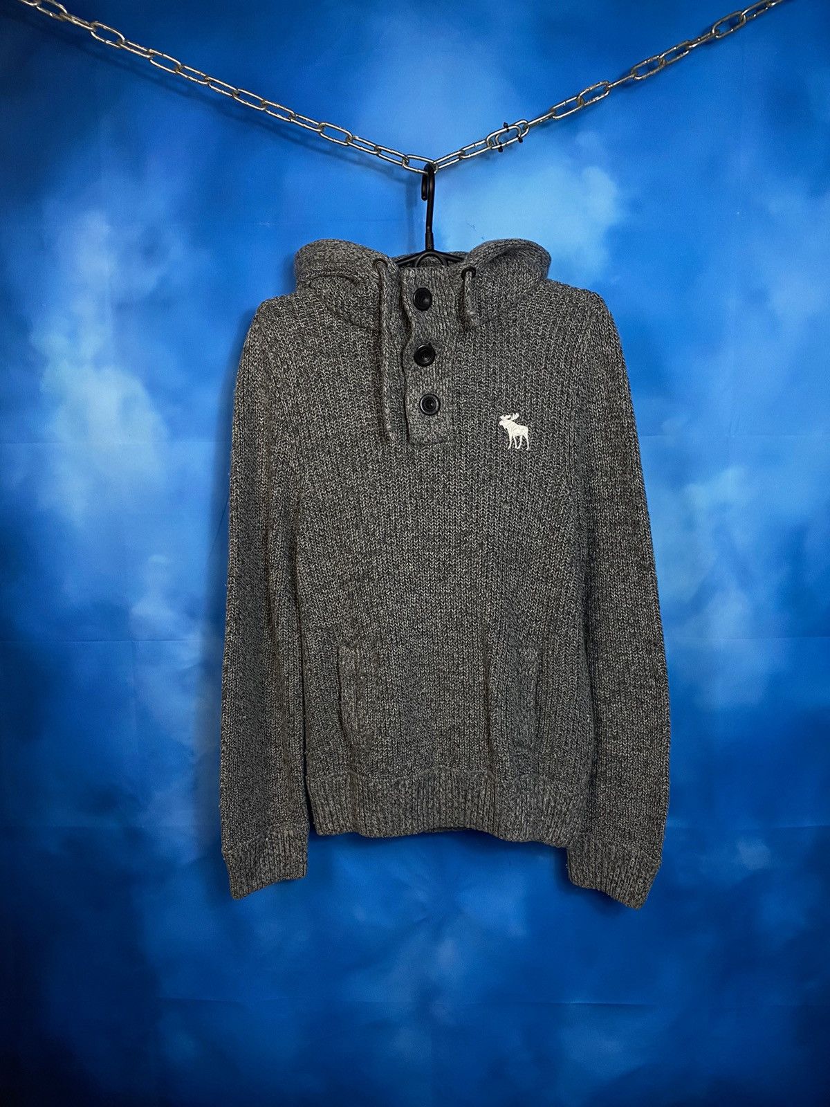 Abercrombie & Fitch × Japanese Brand × Vintage 💥 Abercrombie & Fitch New York sweater hoodie vintage Size US M / EU 48-50 / 2 - 1 Thumbnail