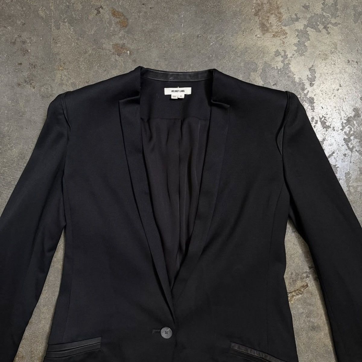 Helmut Lang HELMUT LANG BLAZER - BLACK - 0 Size XS / US 0-2 / IT 36-38 - 2 Thumbnail