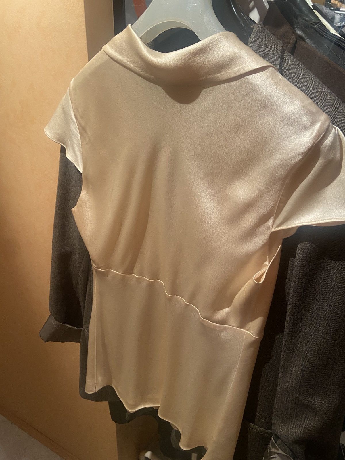 Moschino Moschino SS 1989 Couture Blouse Silk Size L / US 10 / IT 46 - 4 Thumbnail