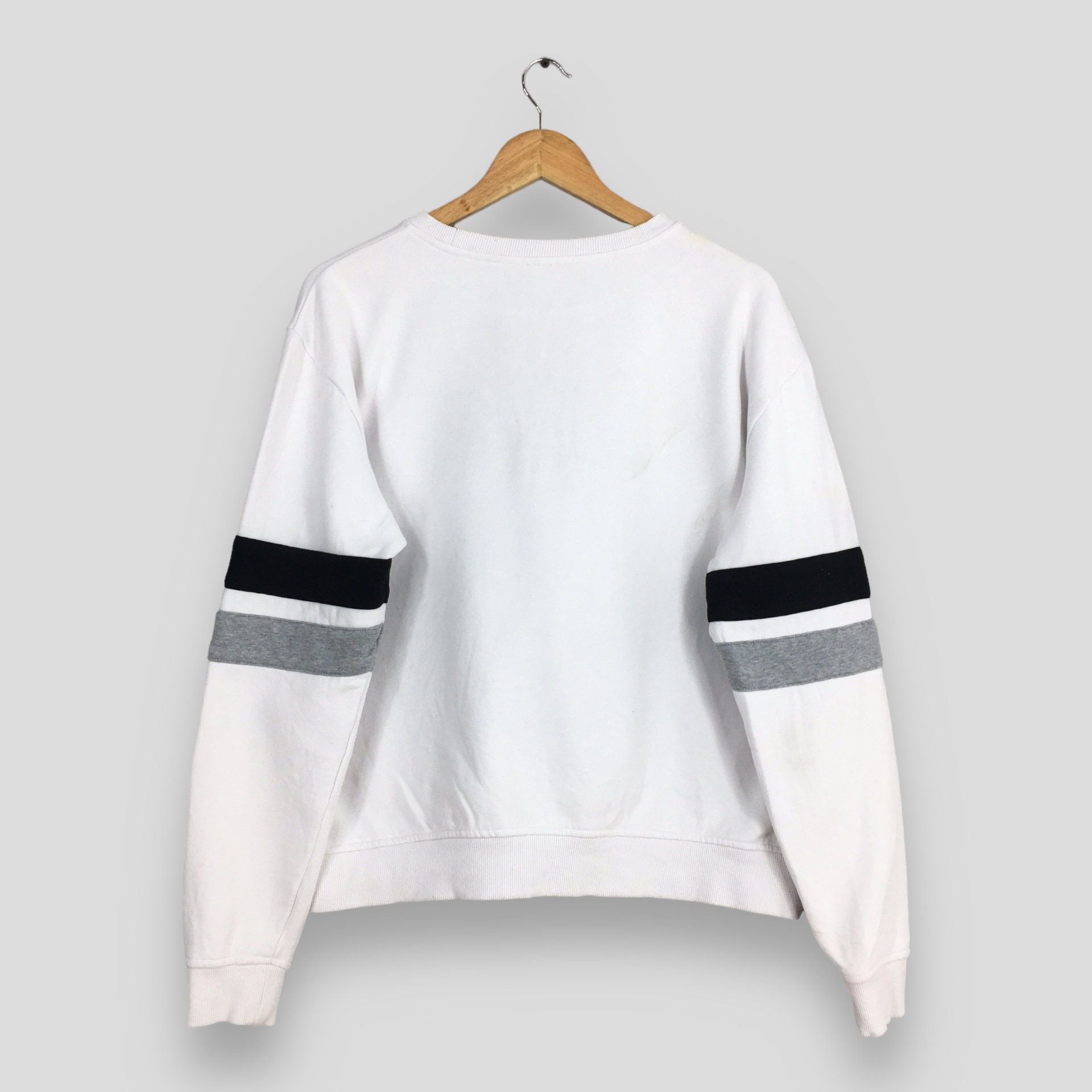 Fila × Vintage Vintage Fila Italia White Sweatshirt Medium Size US M / EU 48-50 / 2 - 6 Thumbnail