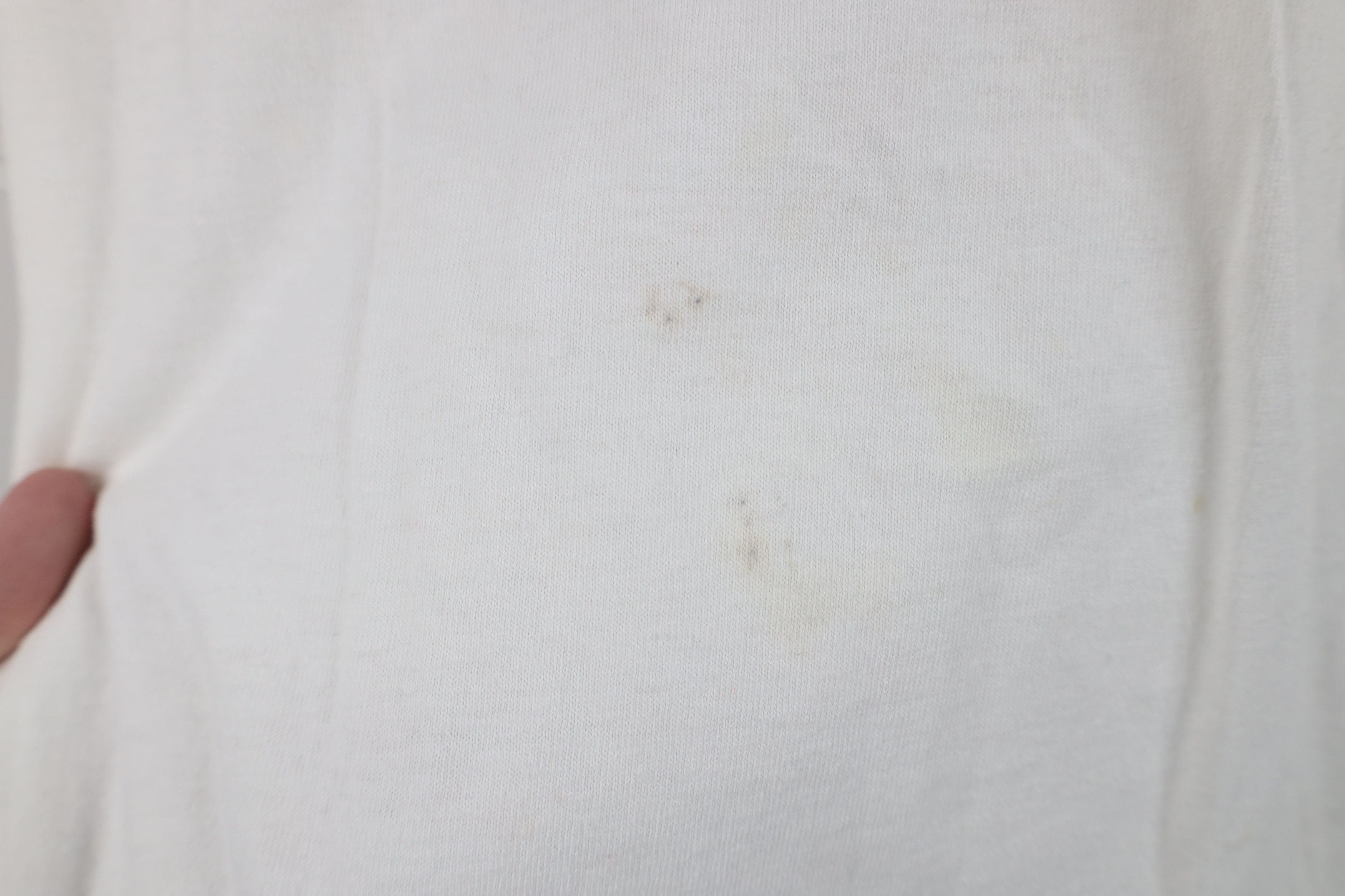 Vintage Vintage 80s 90s Spell Out Animal Farms Polo Shirt White USA Size US L / EU 52-54 / 3 - 11 Thumbnail