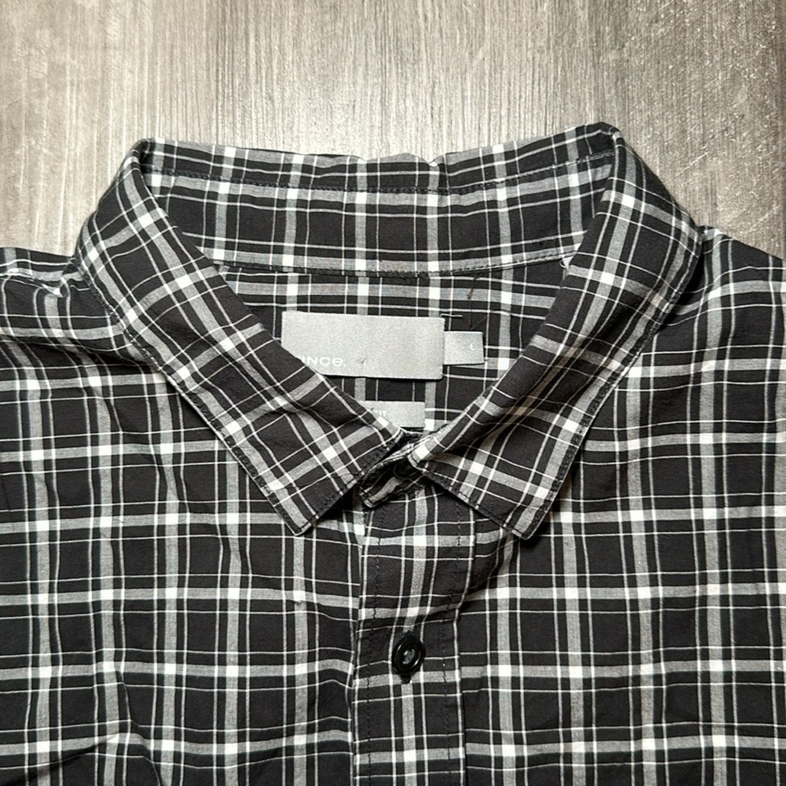 Vince Vince Classic Fit Long Sleeve Button Down - Large Size US L / EU 52-54 / 3 - 6 Thumbnail