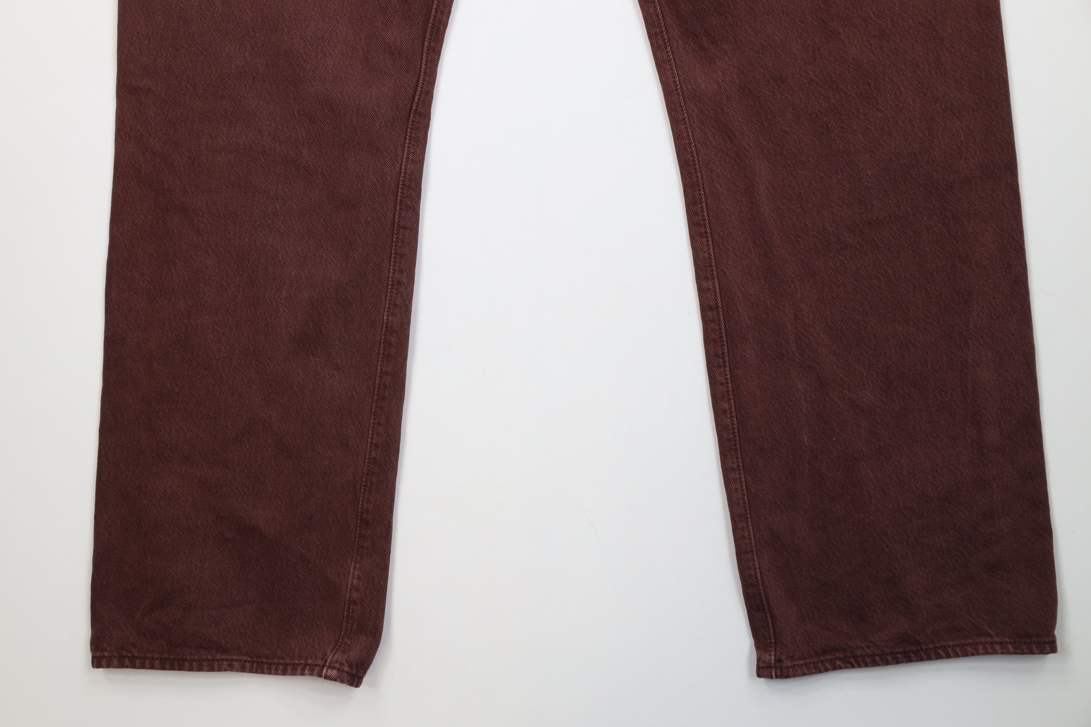 Levi's Vintage Y2K Levis 501xx Original Fit Button Fly Jeans Red Size US 36 / EU 52 - 13 Thumbnail